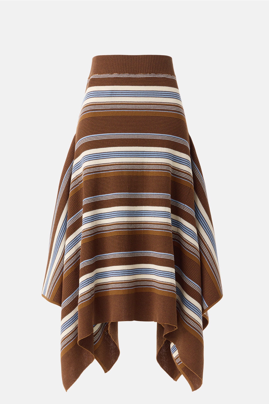 Striped Jacquard Cascade Midi Skirt by Monse 4