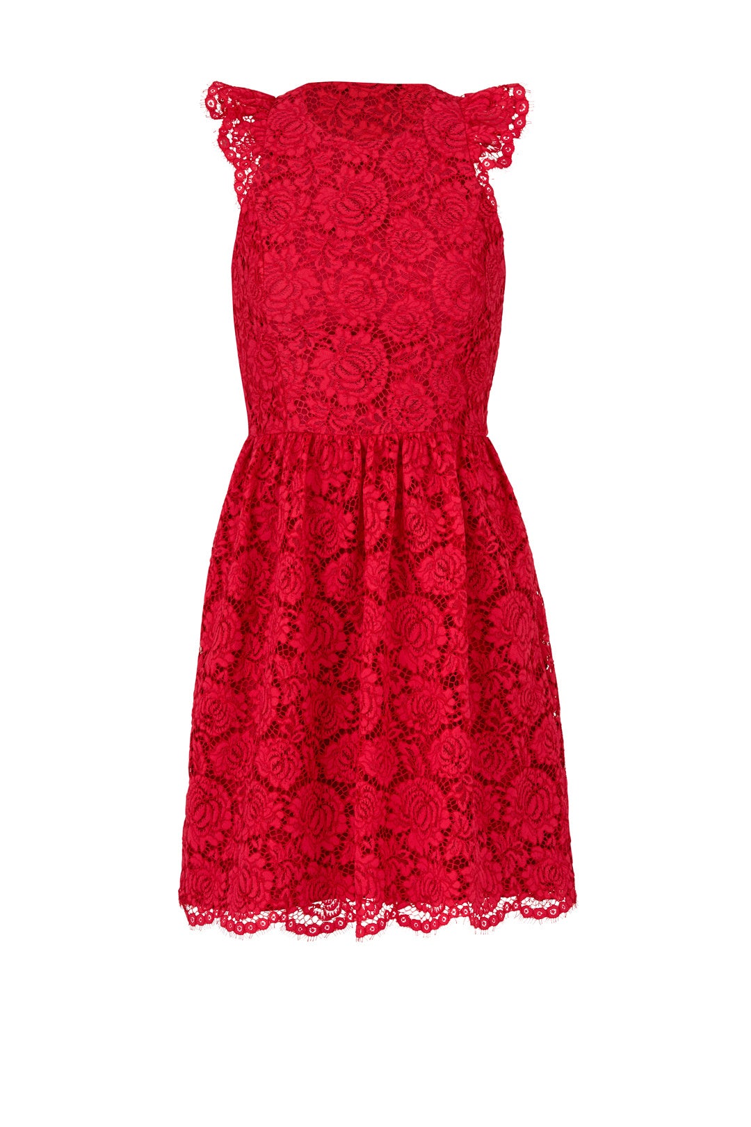 Red Kinsley Dress by nha khanh
