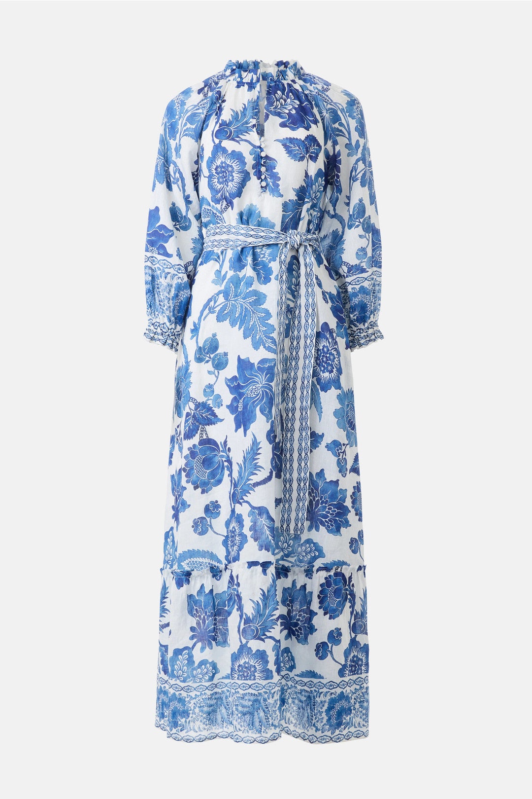 Floral Belted Dress by Dea Kudibal