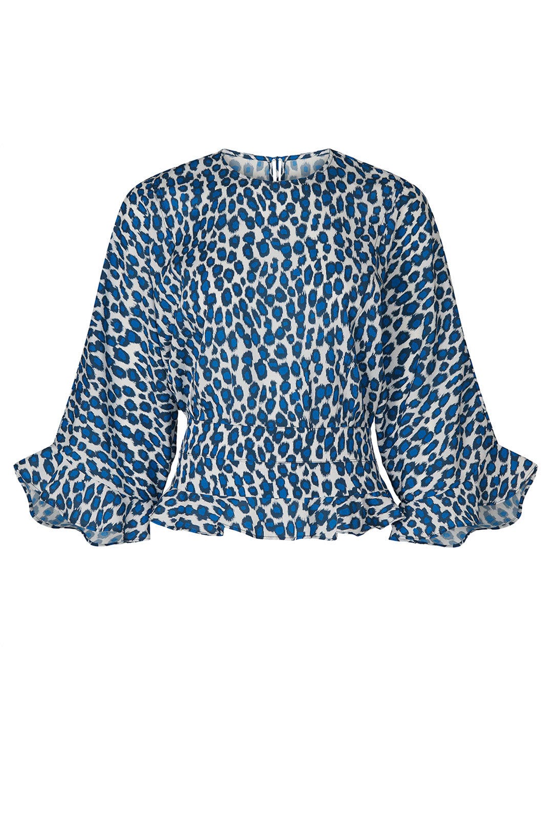 Leopard Ruffle Hem Top by Derek Lam 10 Crosby x RTR 4