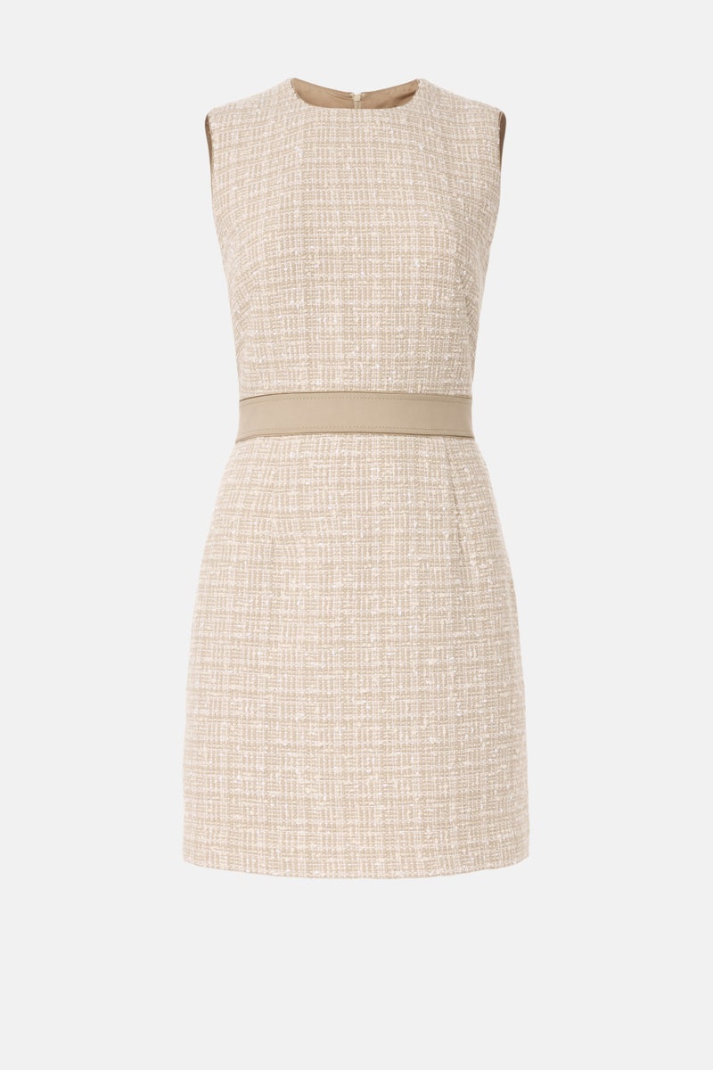 Diarias Tweed Dress by BOSS - Photo 4