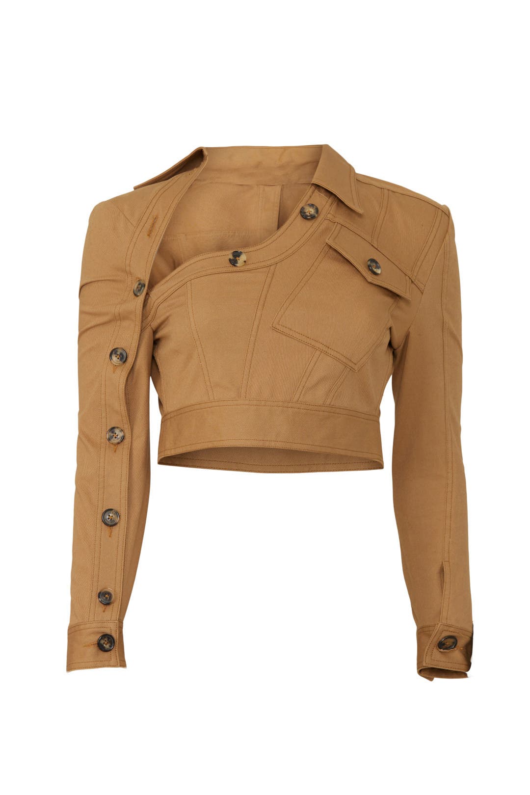 Asymmetric Button Jacket by rokh | Rent the Runway