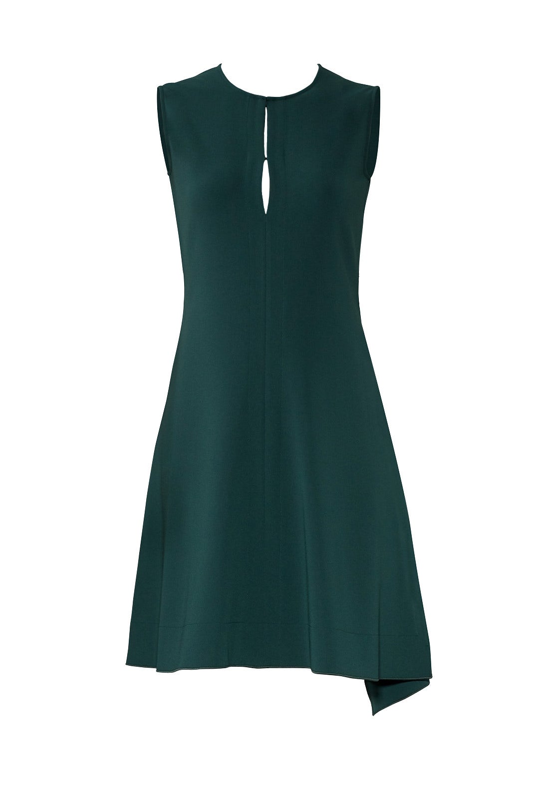 Green Draped Shift by Theory | Rent the Runway