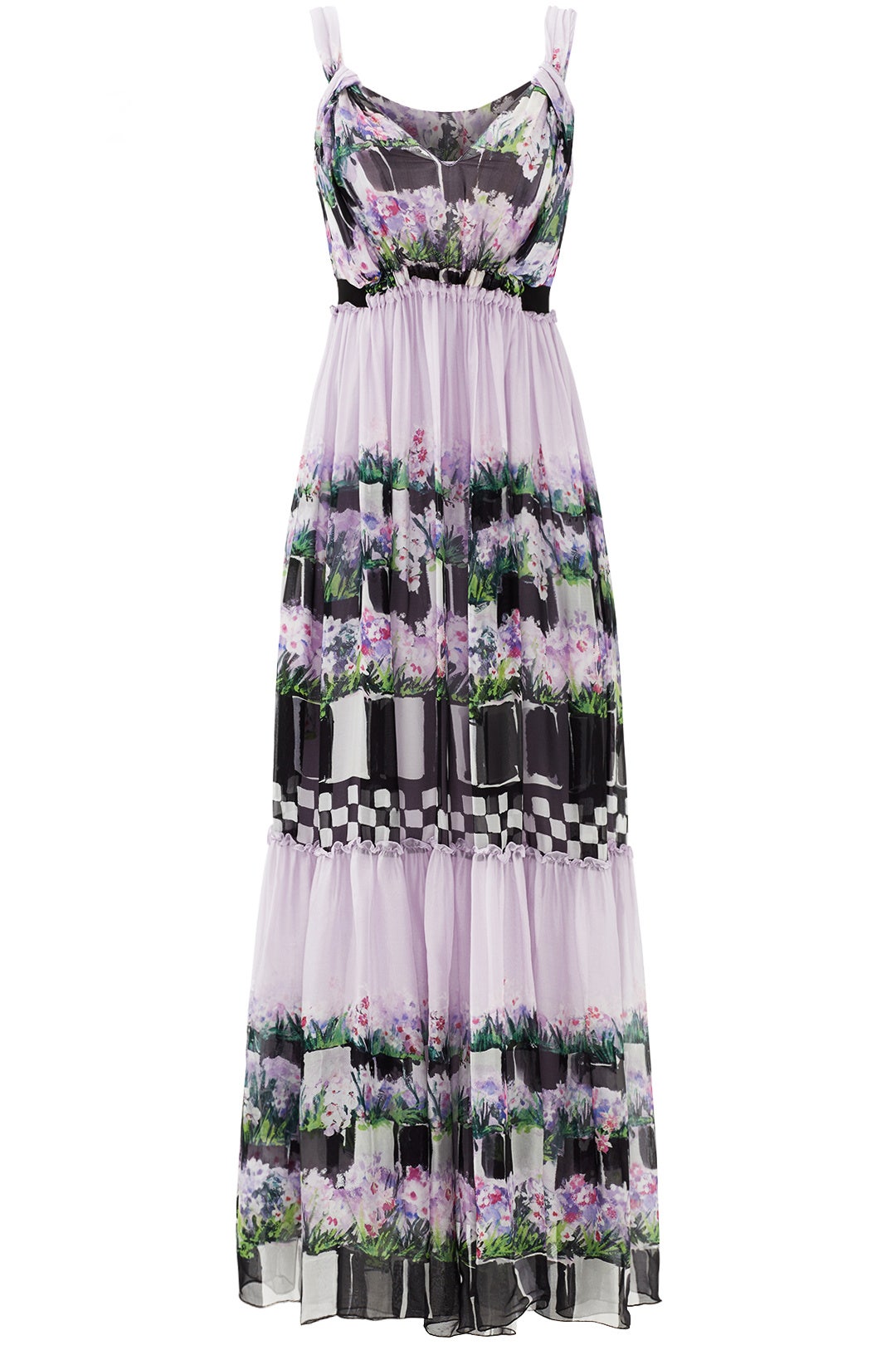 Lavender Scene Gown by Alberta Ferretti