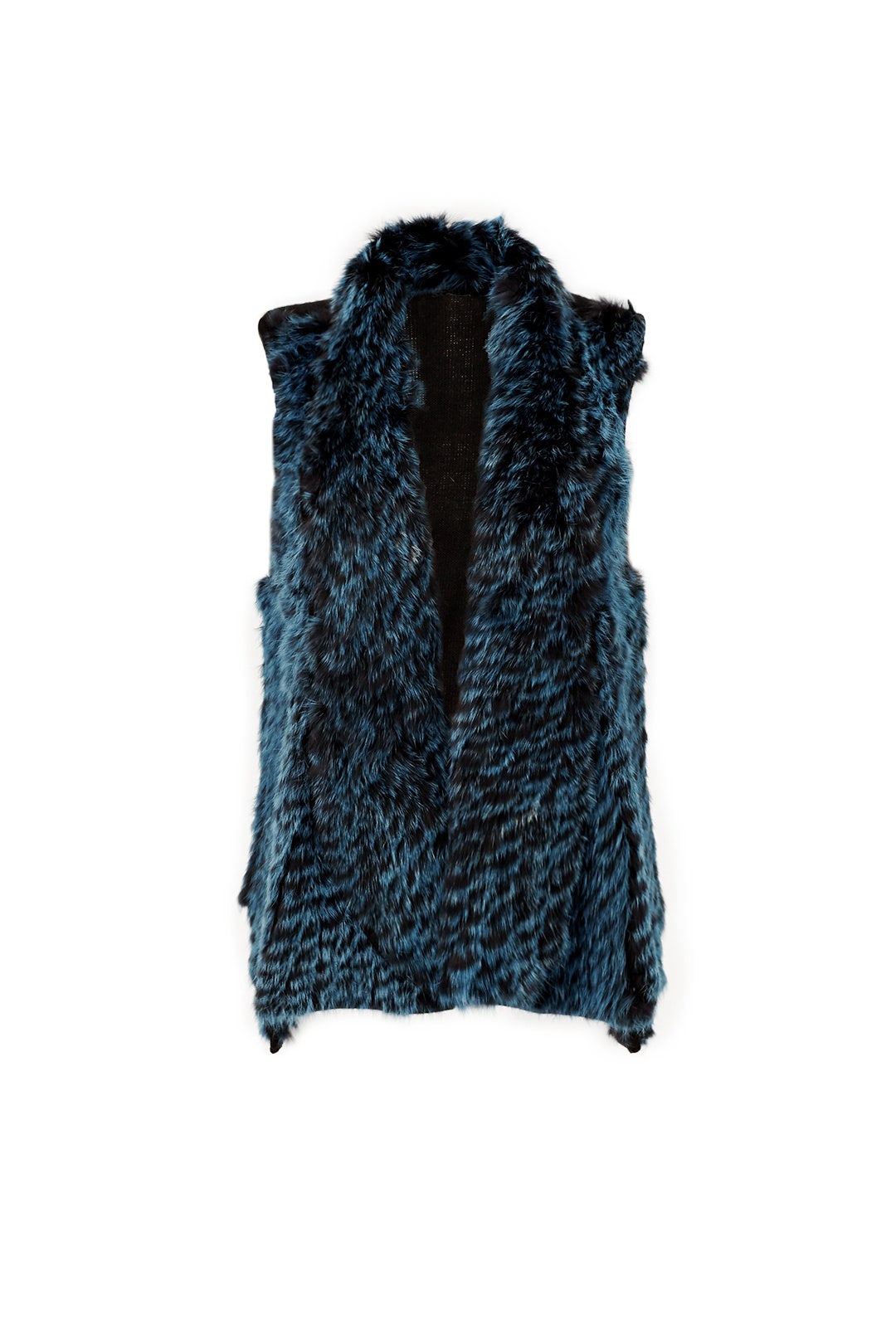 Emerald Genevieve Fur Vest by ELLIATT