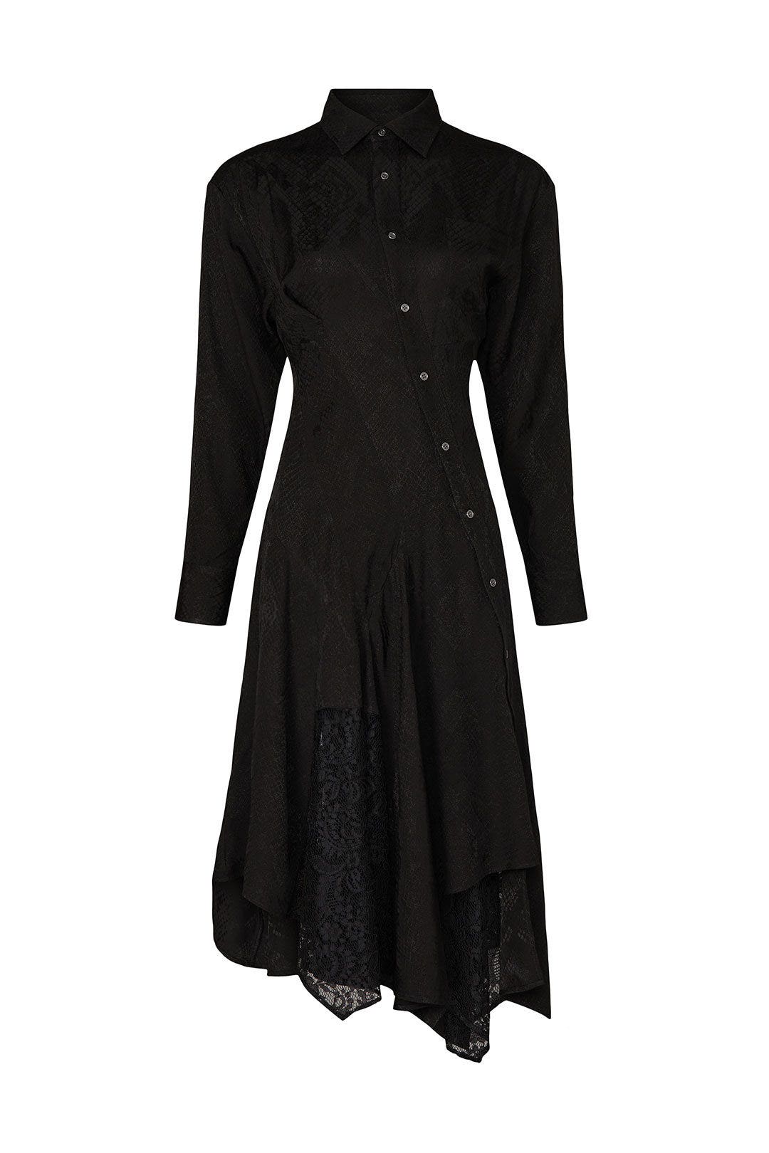 Asymmetrical Shirtdress by Koché x RTR 4