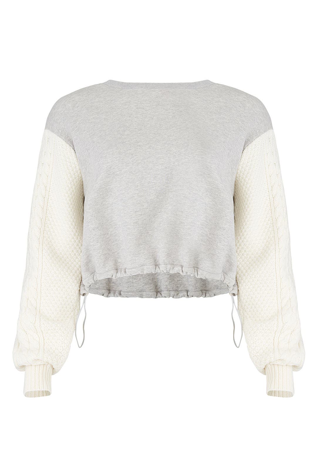 French Terry Cable Sweatshirt by 3.1 Phillip Lim for $70 | Rent the Runway