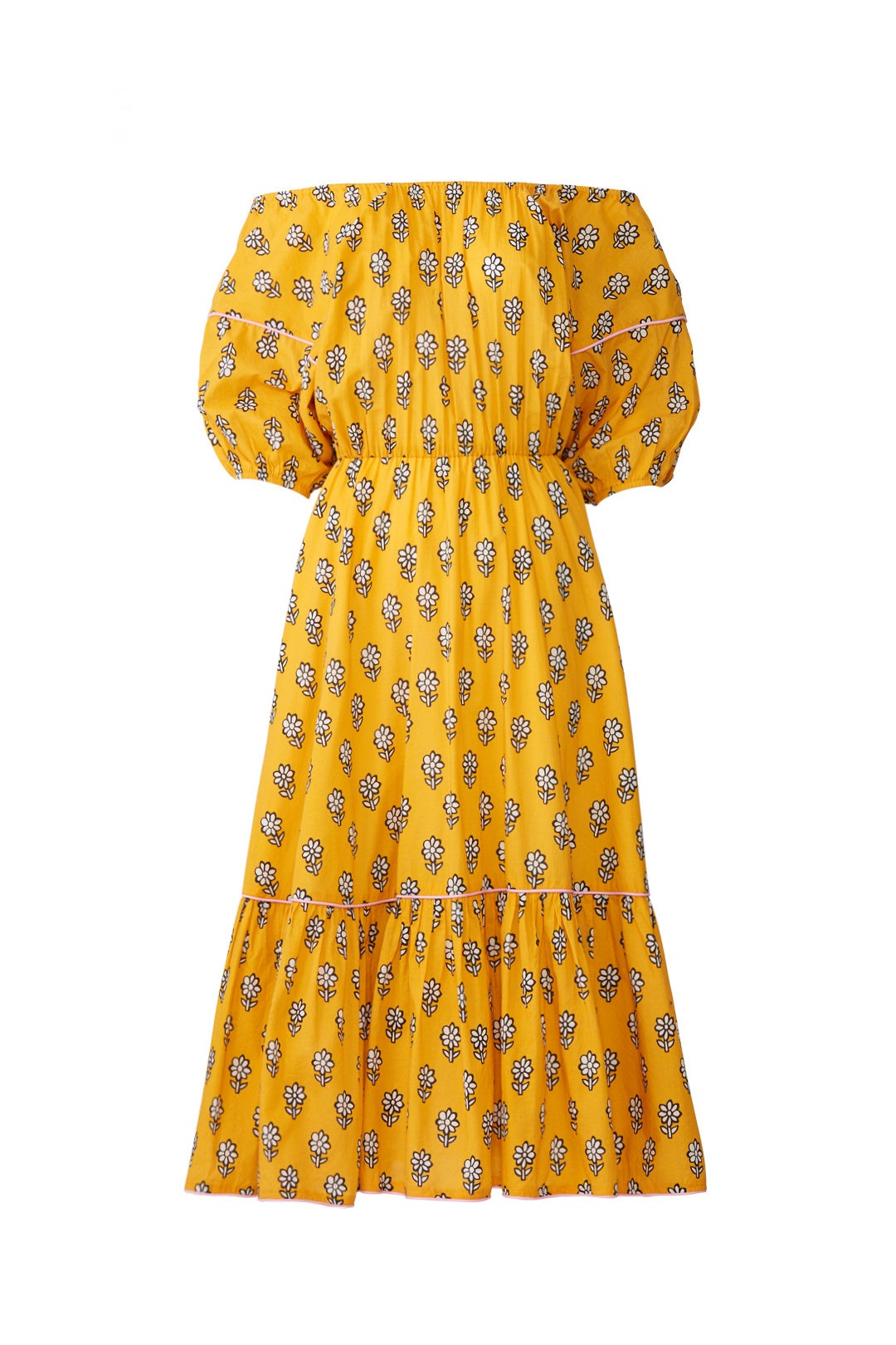 Yellow Frida Dress by RHODE 3