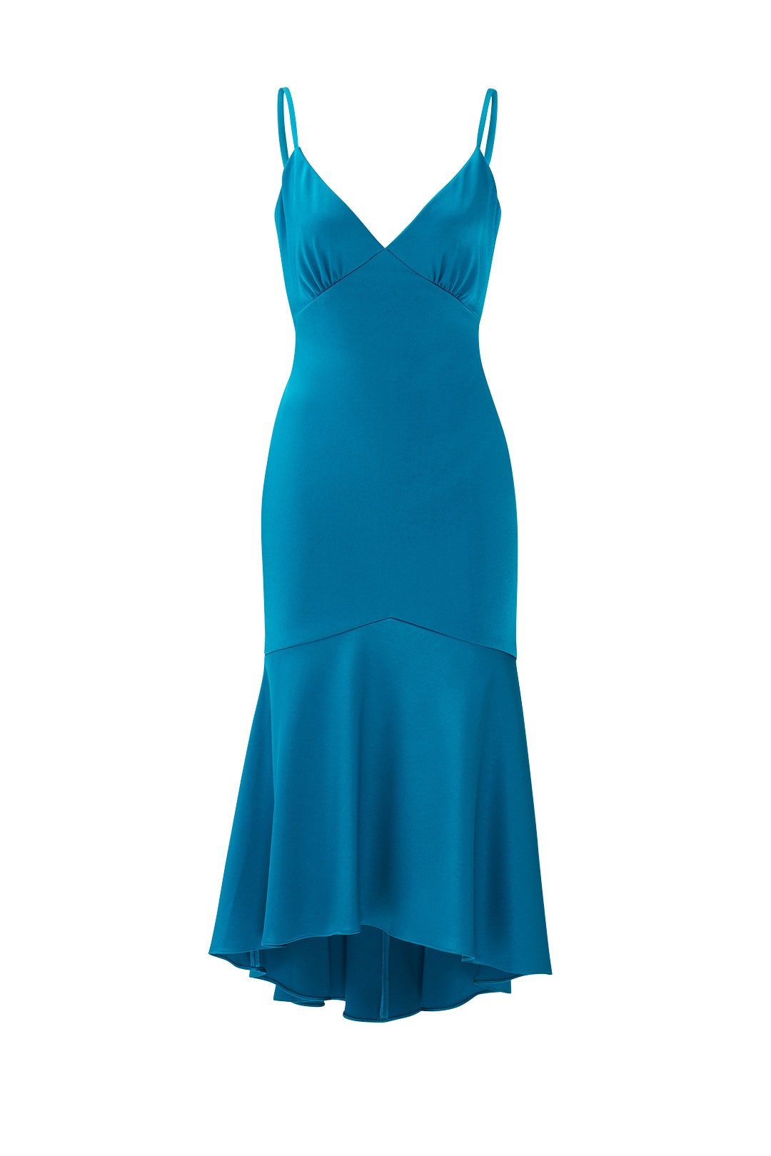 Teal Flounce Dress by Theia 3