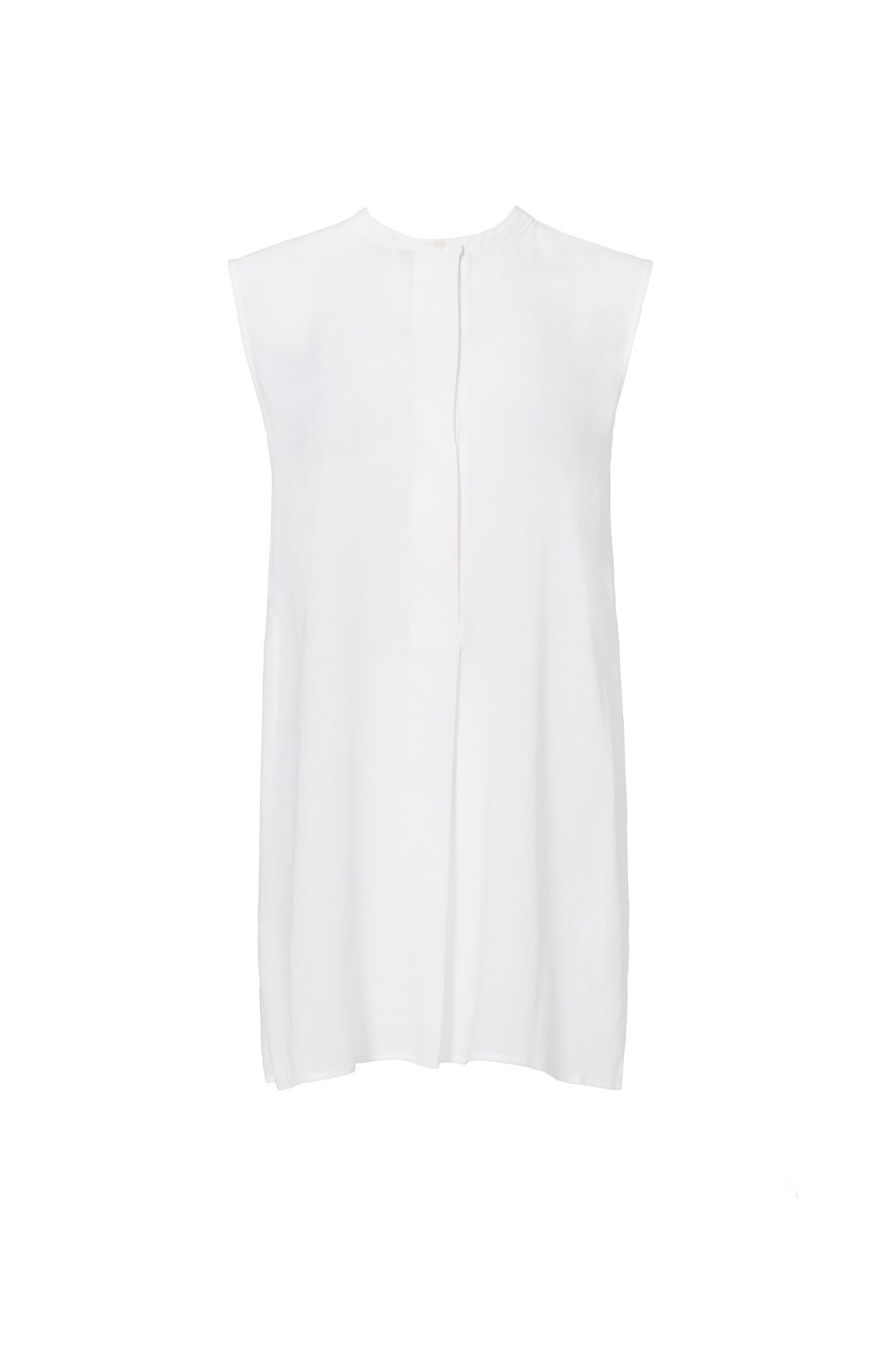 White Crewneck Tunic by VINCE.