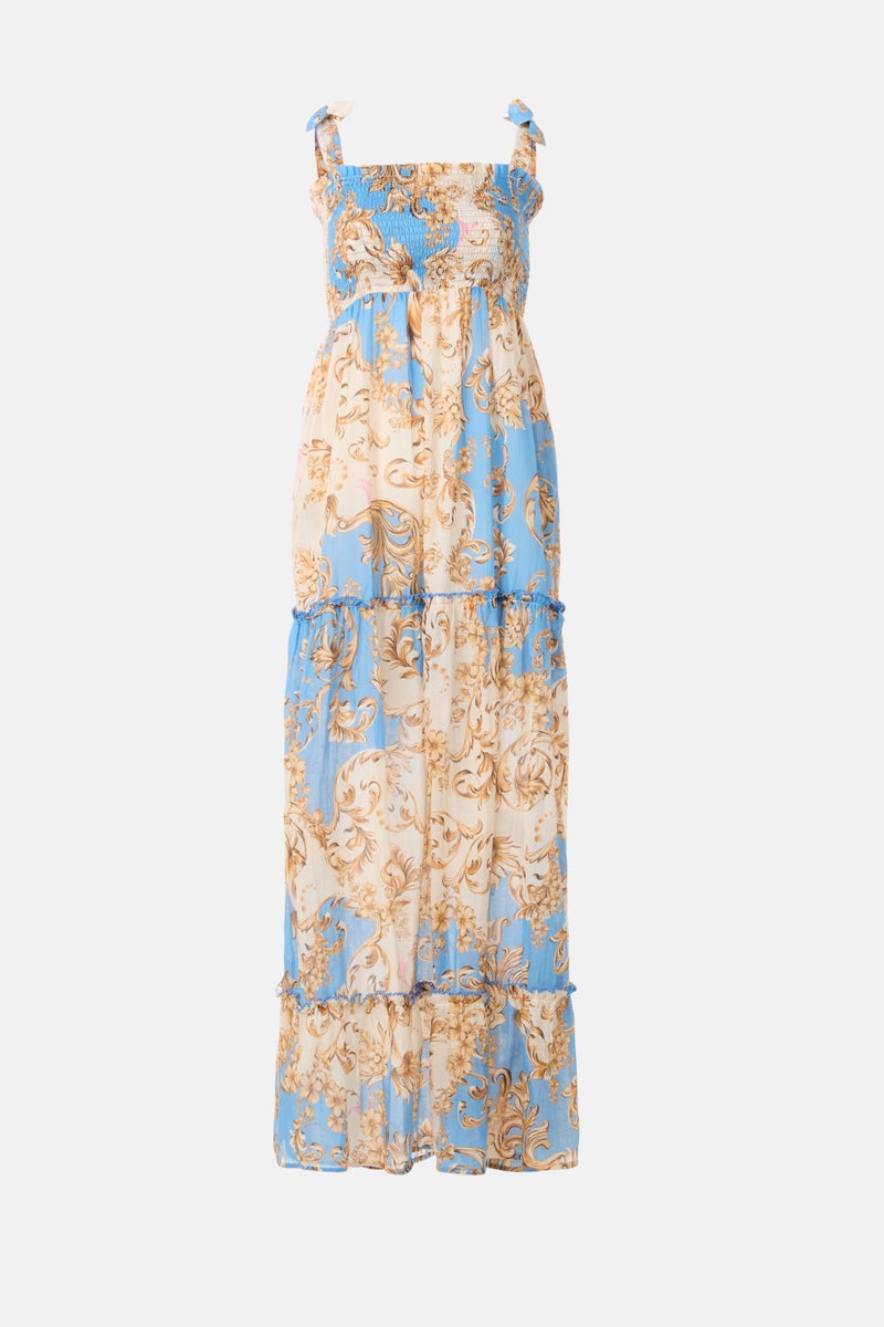 Lucery Blush Maxi Dress by Agua Bendita - Photo 4