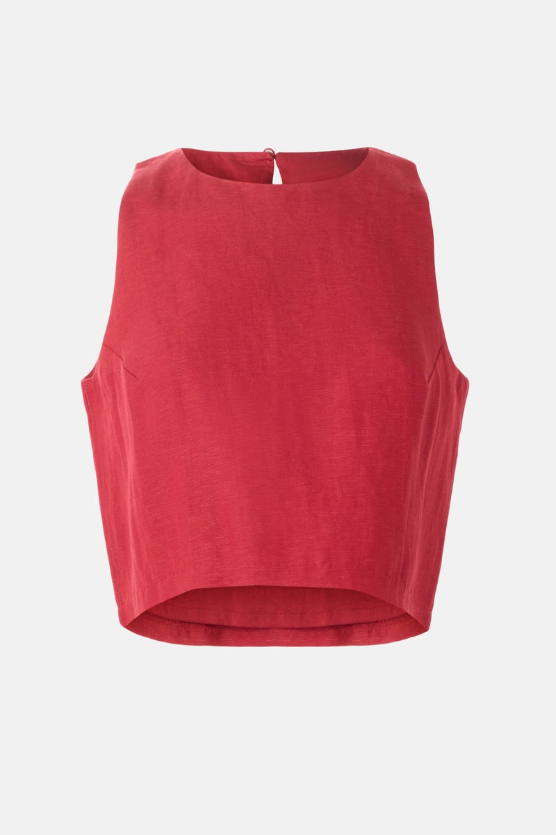 Birdie Linen Shell Top by French Connection - Photo 4