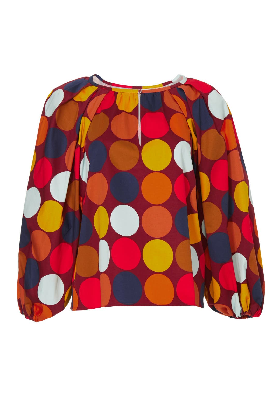 Multi Dot Poplin Top by kate spade new york | Rent the Runway