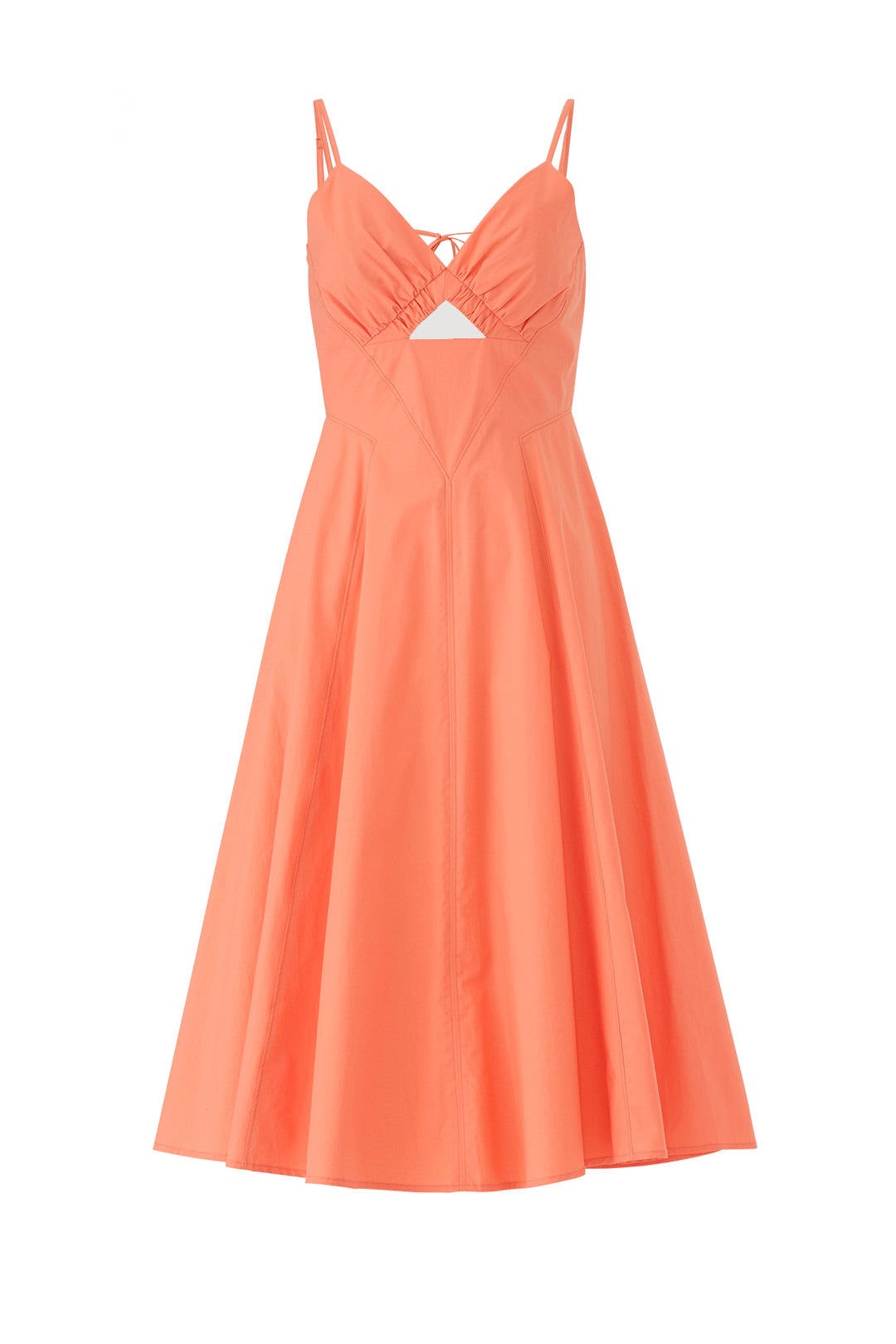 Orange Lindey Dress by ASTR the Label