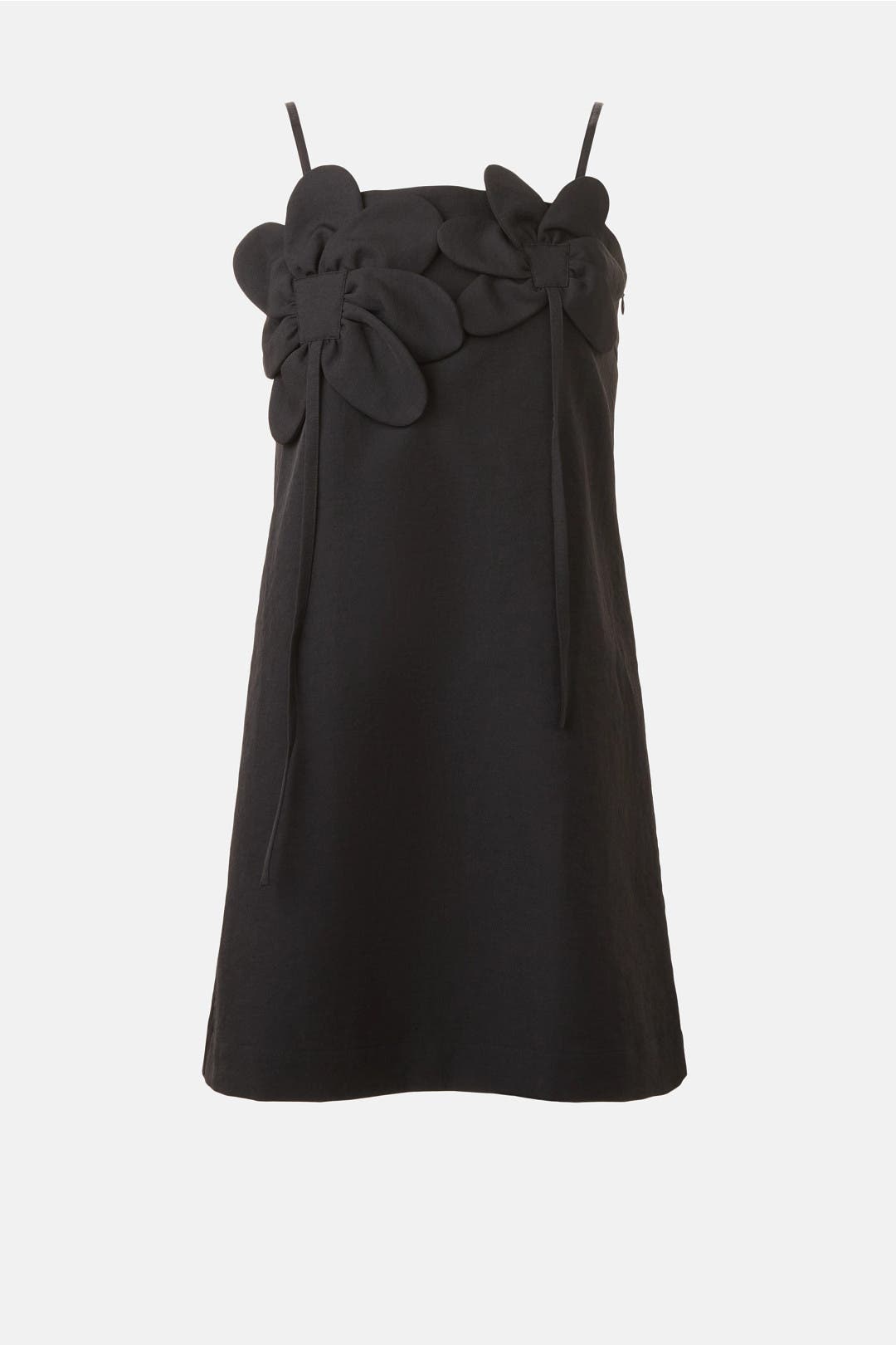 Adriana Mini Dress With Flower Applique by Baum und Pferdgarten