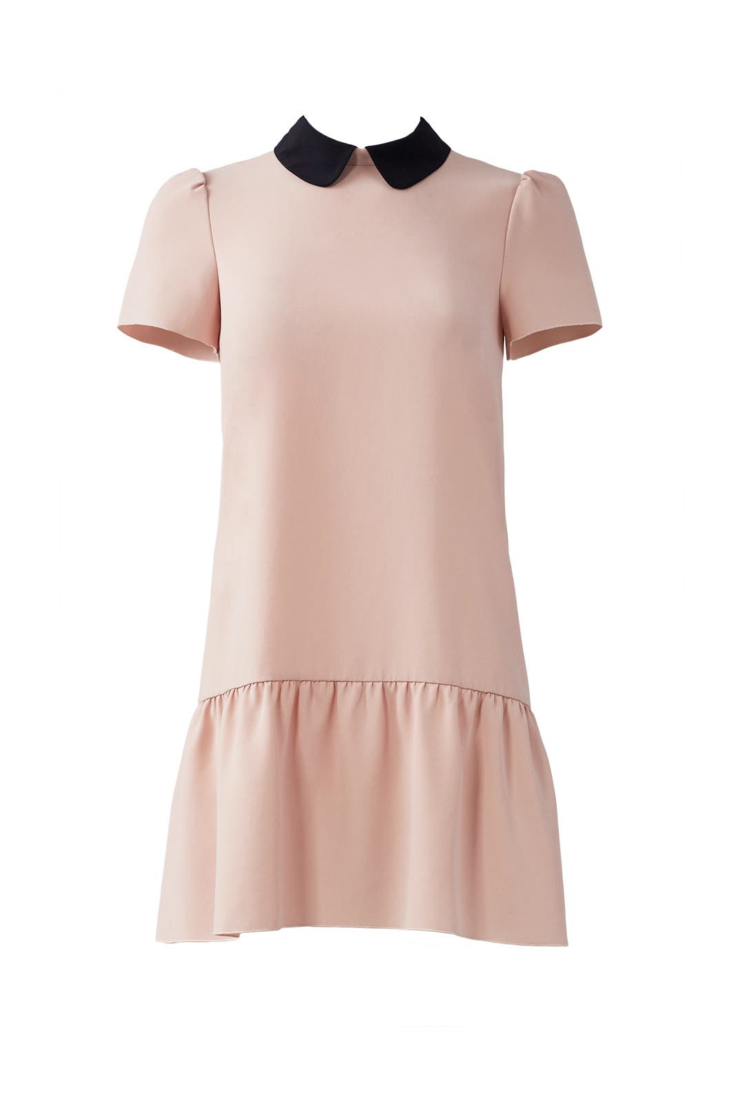 【関税・送料込】Rut&Circle Fatima Dropped Waist Dress Red Pink Drop Waist Dress by RED Valentino | Rent the Runway