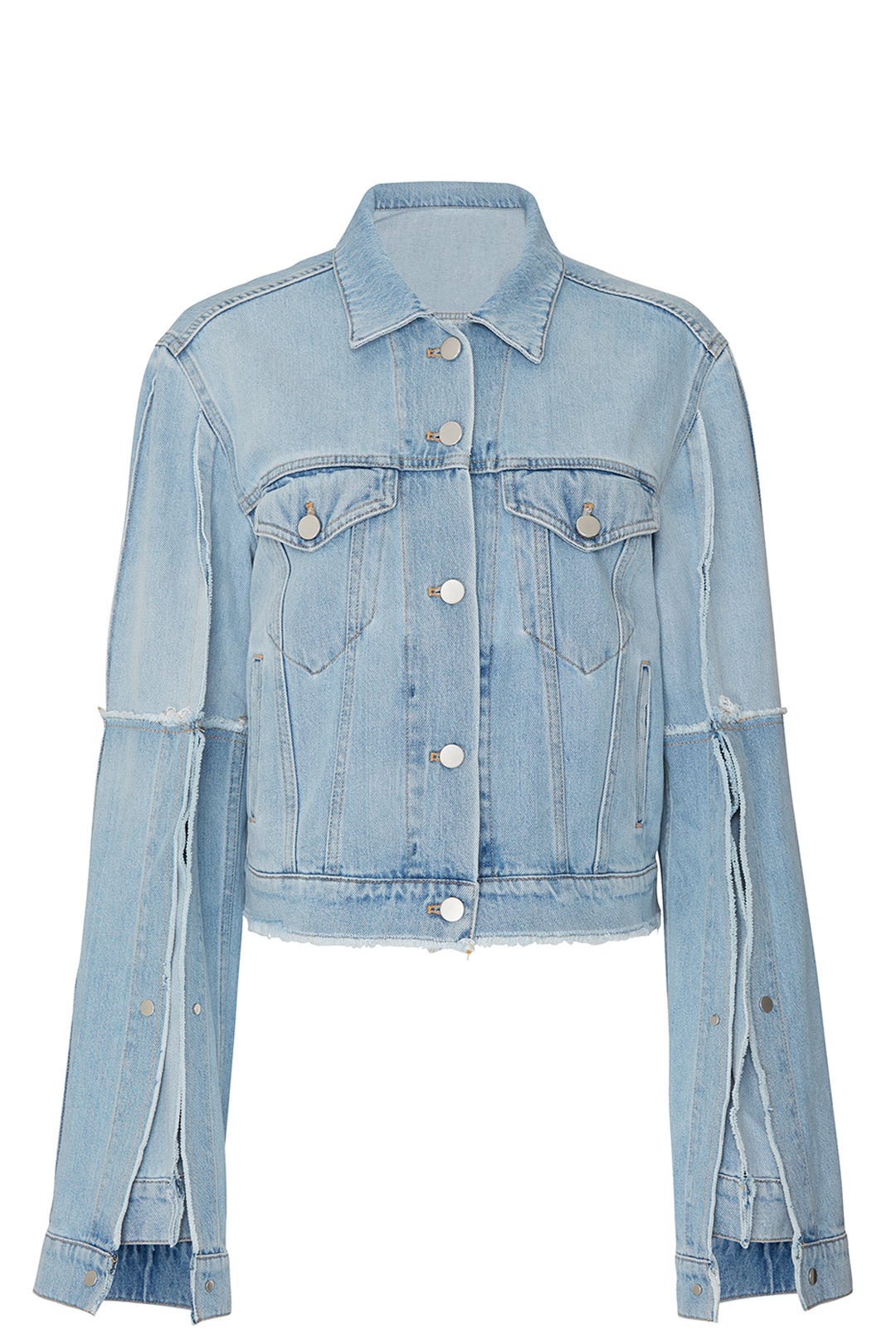 Split Denim Jacket by rokh 3