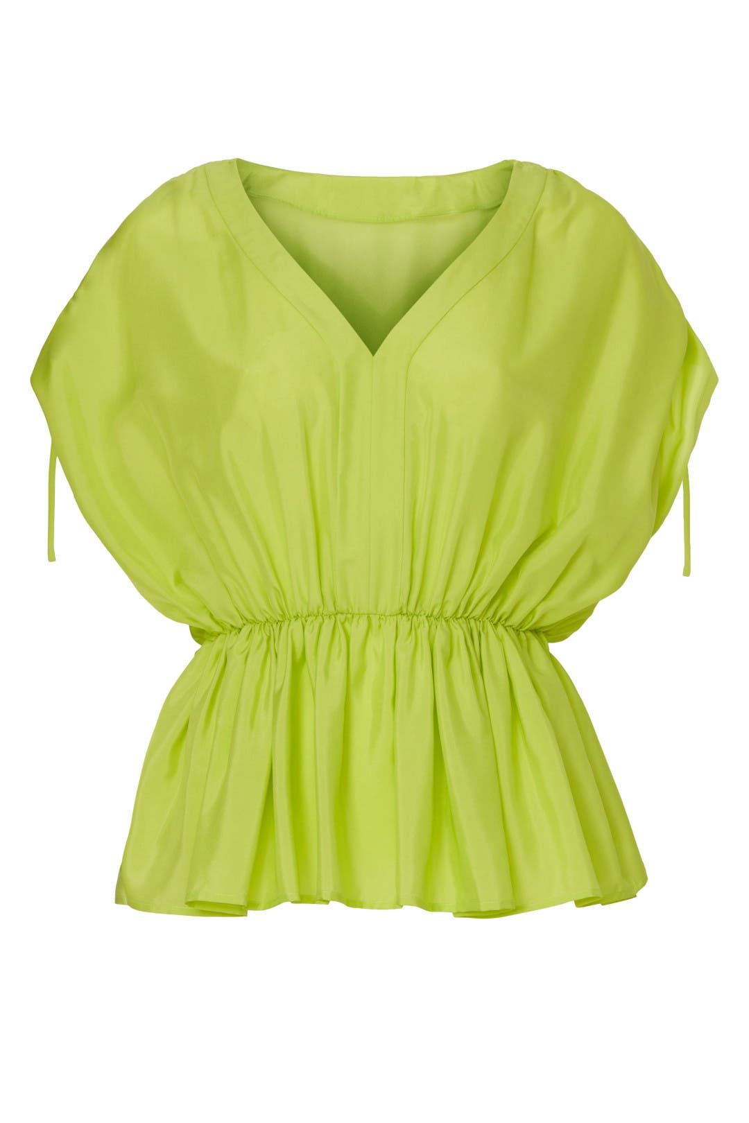 トリーナターク Trina Turk Tompkins Square Top レディース シャツ トップス Greenwich Green Green Gathered Top by Trina Turk | Rent the Runway