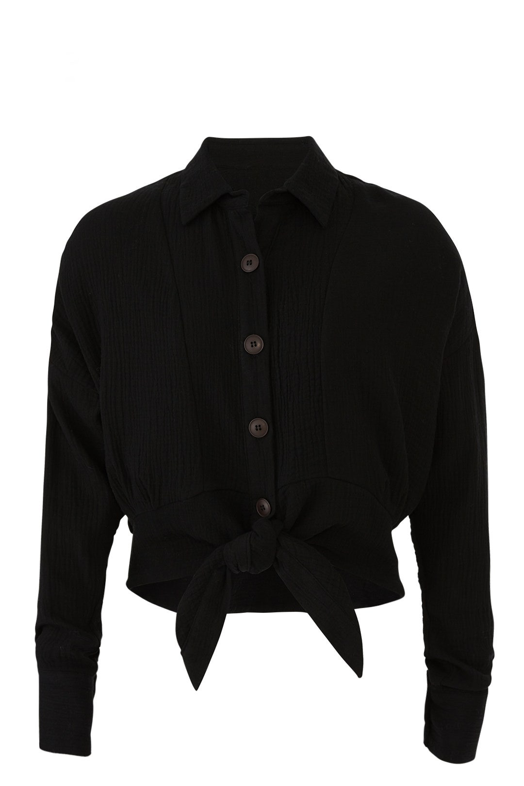 Sunstreaks Tie Front Shirt by Free People 3