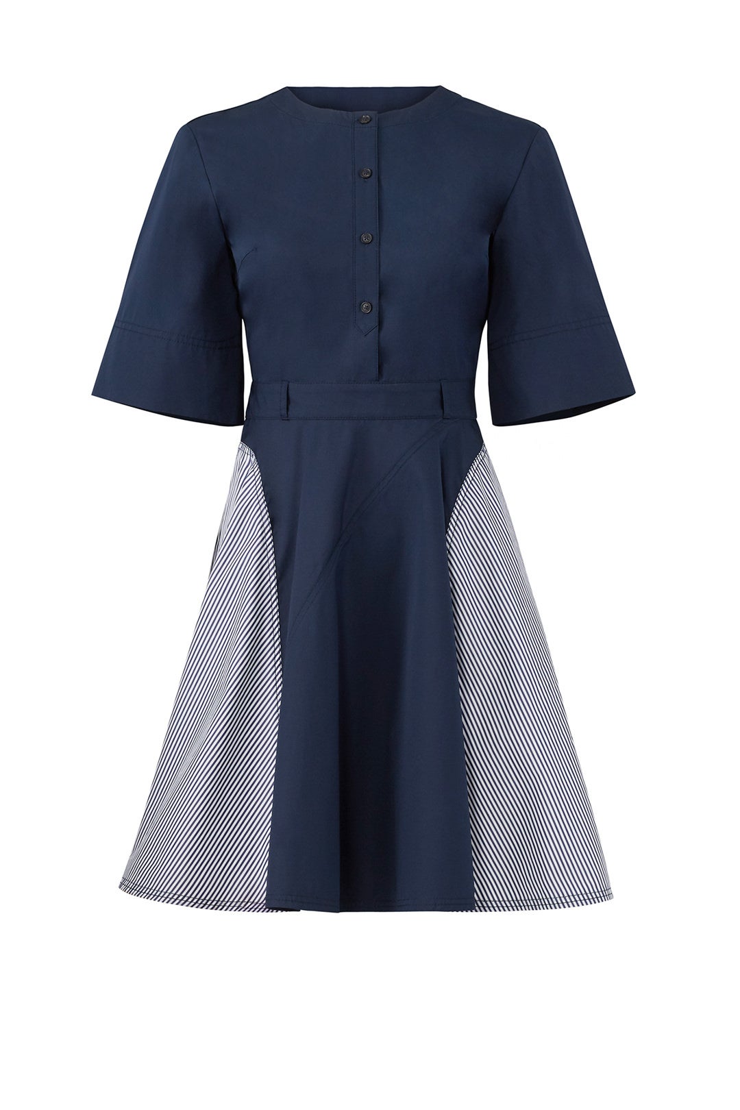 Stripe Cotton Dress by Jason Wu