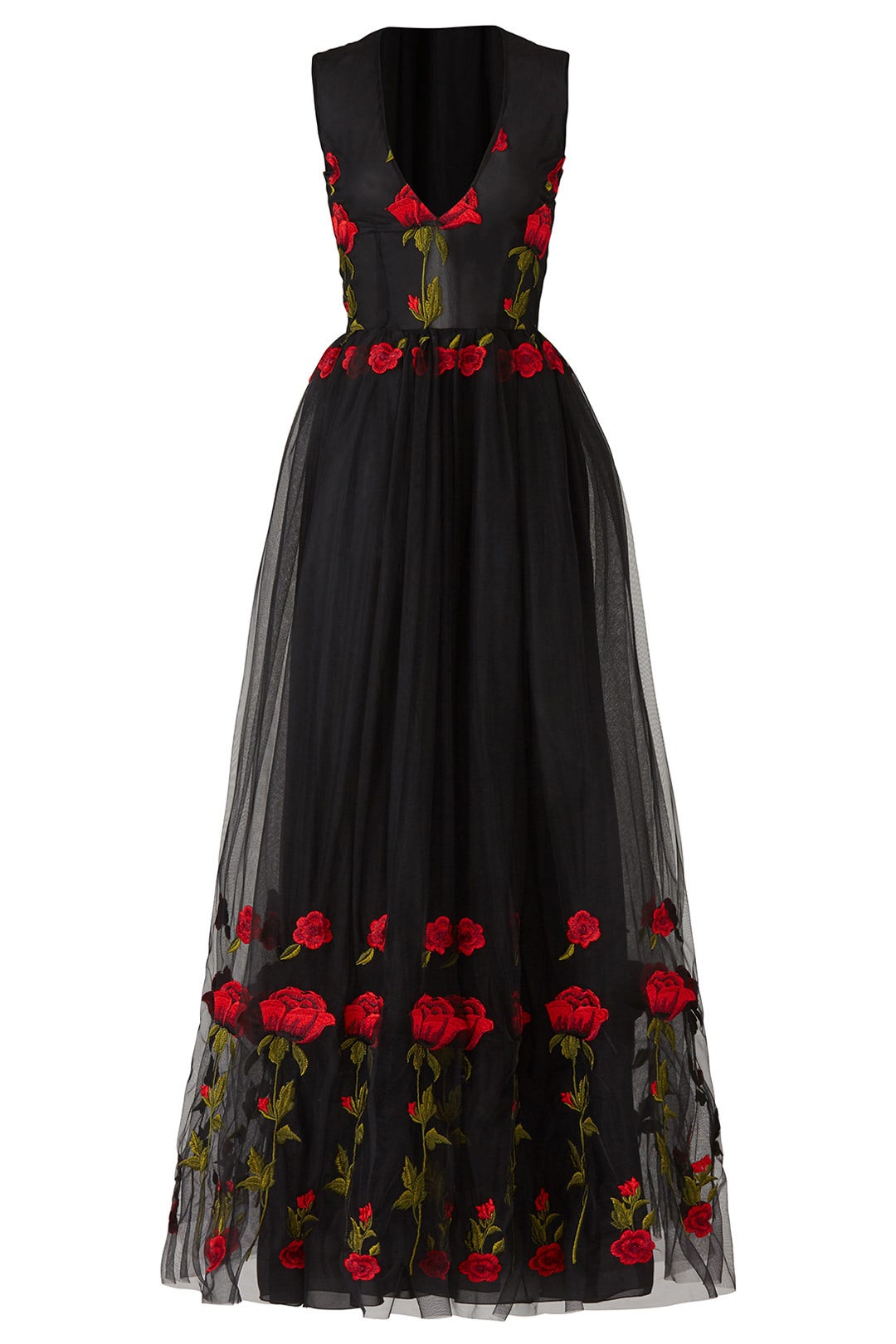 Red Rose Cake Dress by Alcoolique 3