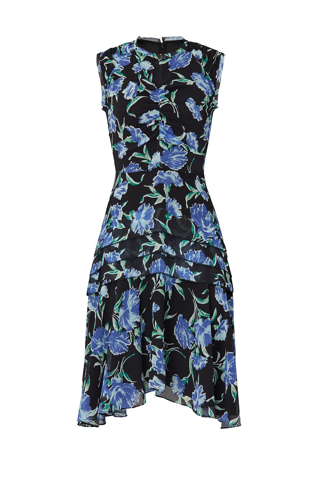 Printed Fit and Flare Day Dress by Jason Wu Collection 3