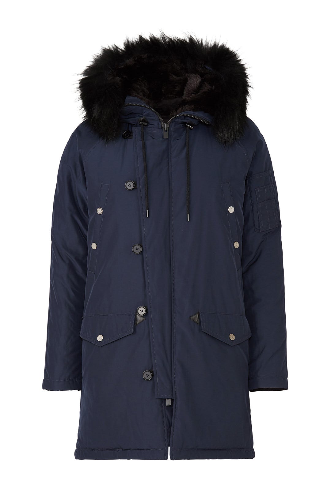 Blue Technical Parka by The Kooples 3