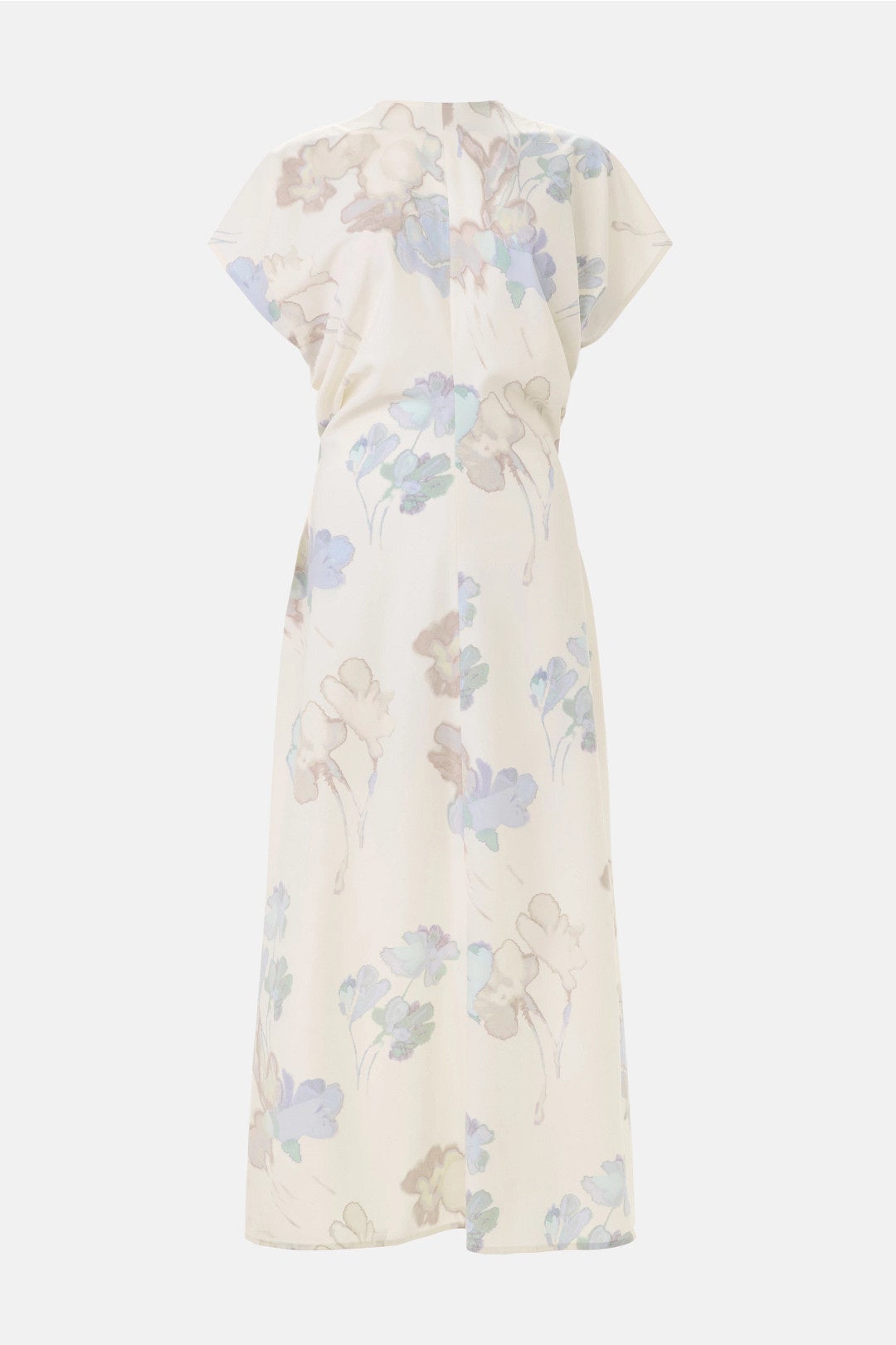Floral Printed Midi Dress by Luxely