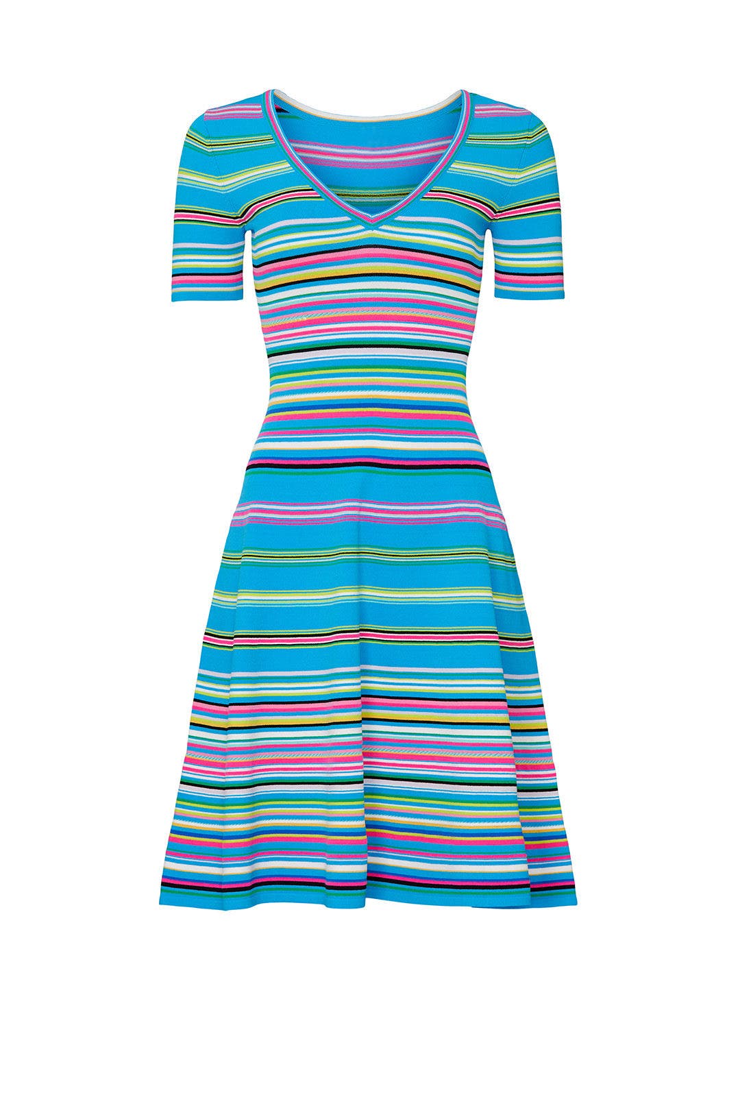 Micro Stripe Dress by Milly