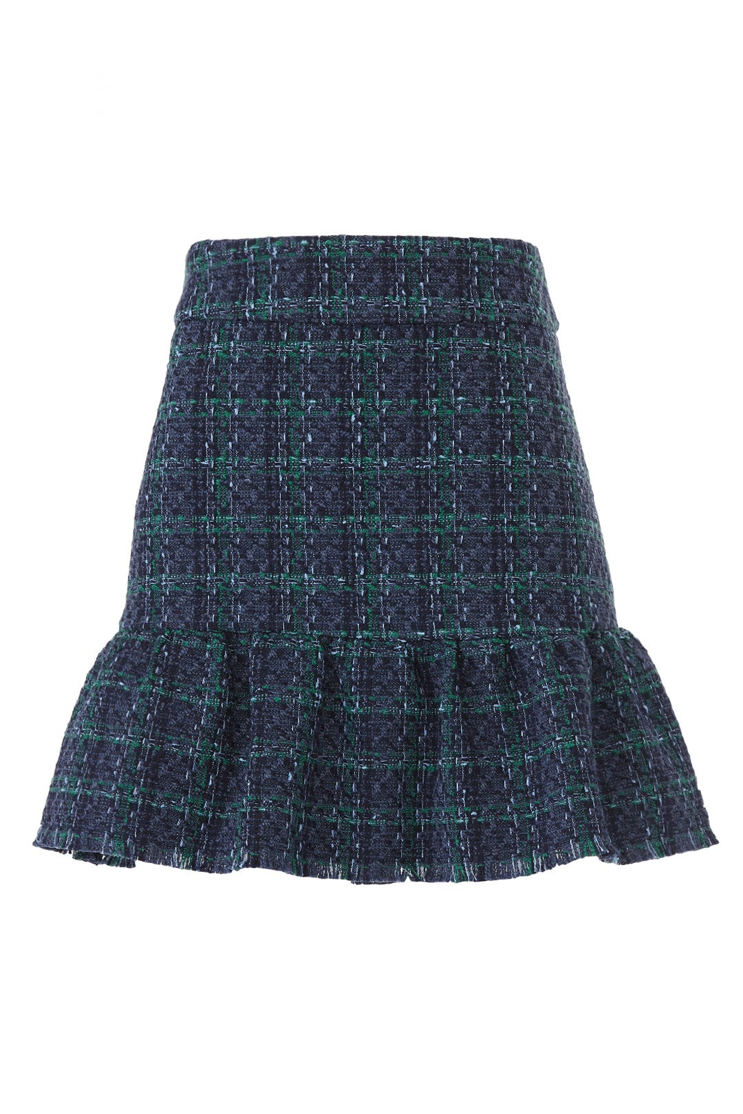 Plaid Tweed Flounce Skirt by Sail to Sable 3