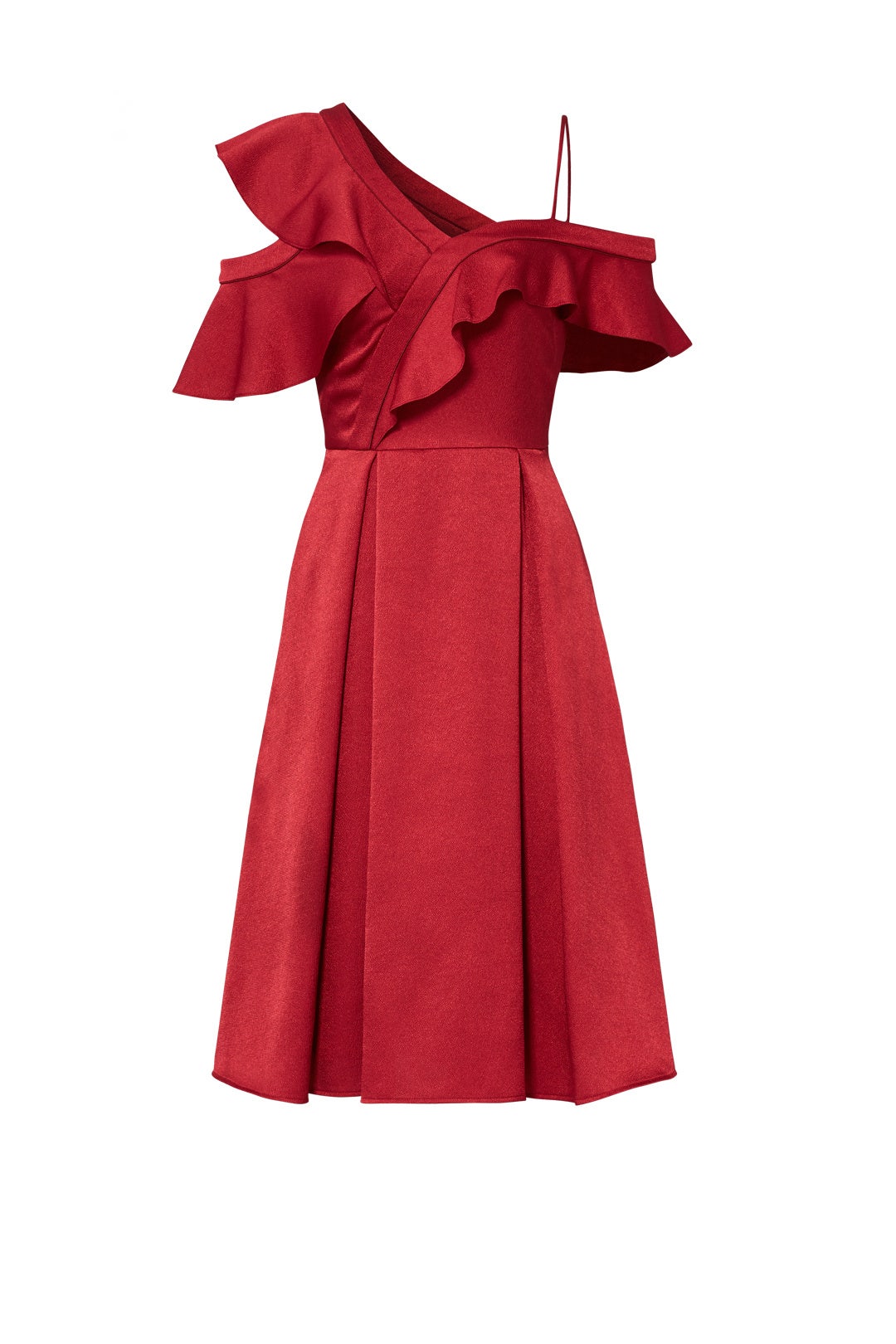 Ruffle Me Red Dress by Slate & Willow 3