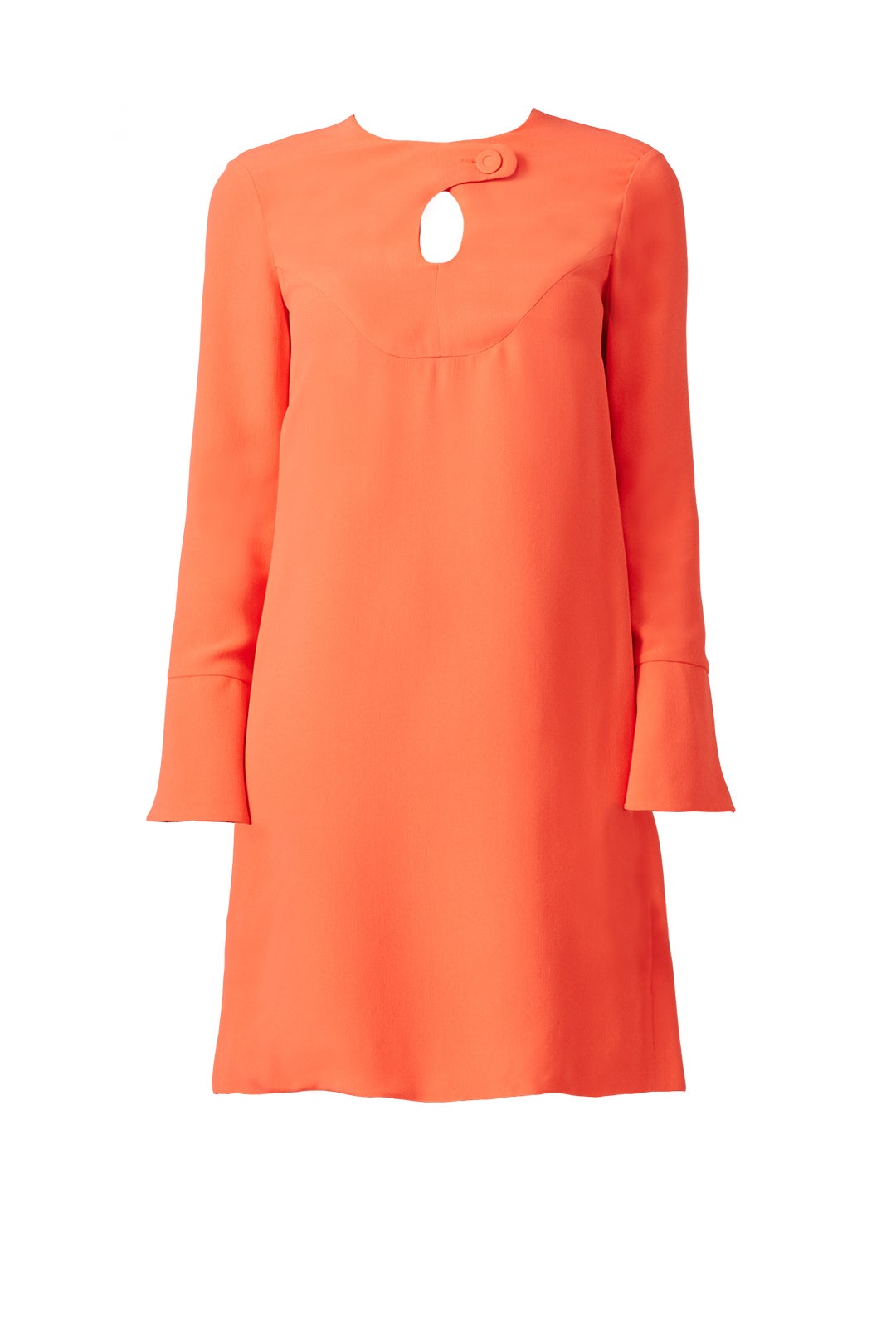 Orange Cady Mini Dress by DEREK LAM