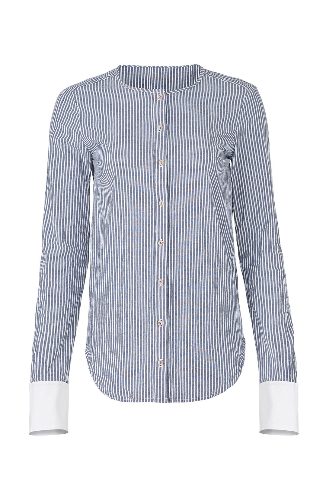 Contrast Cuff Shirt by Michael Stars