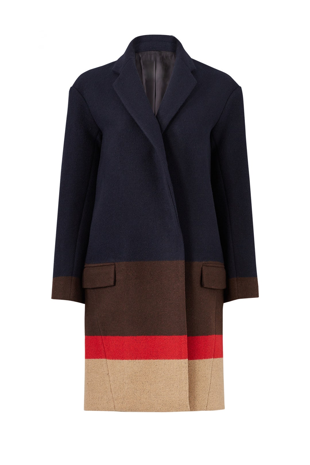 Striped Wool Coat by Nicholas 3