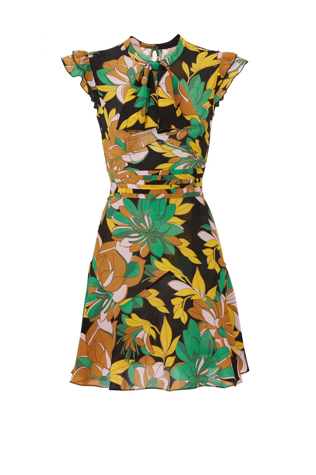 Stampa Fondo Nero Dress by No. 21 3