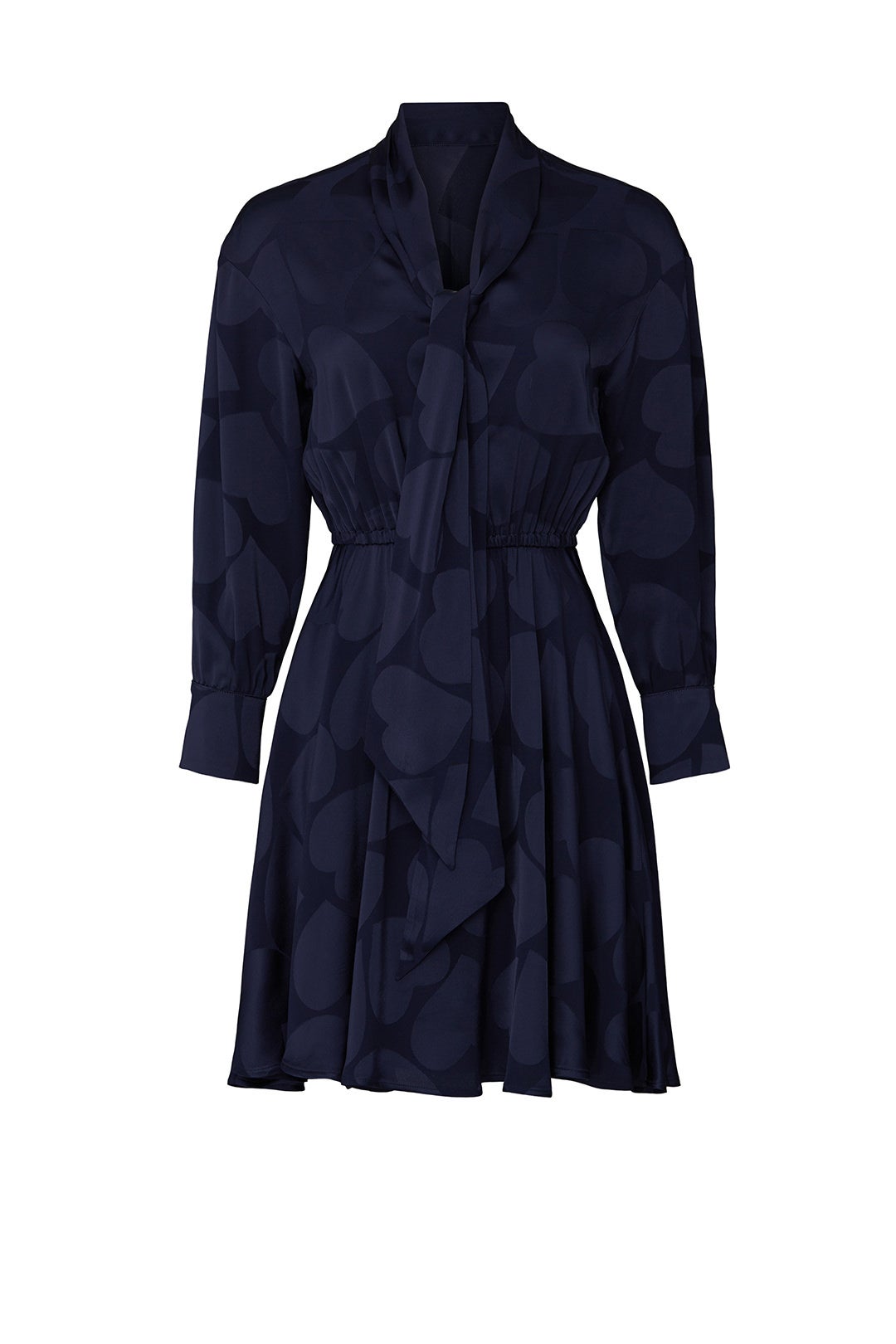 Navy Printed Renee Dress by Tara Jarmon