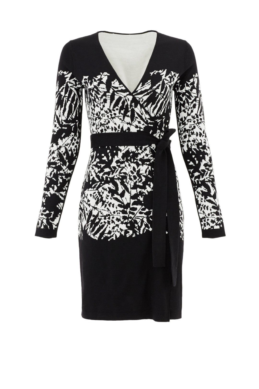 Graphic Leandra Wrap Dress by Diane von Furstenberg