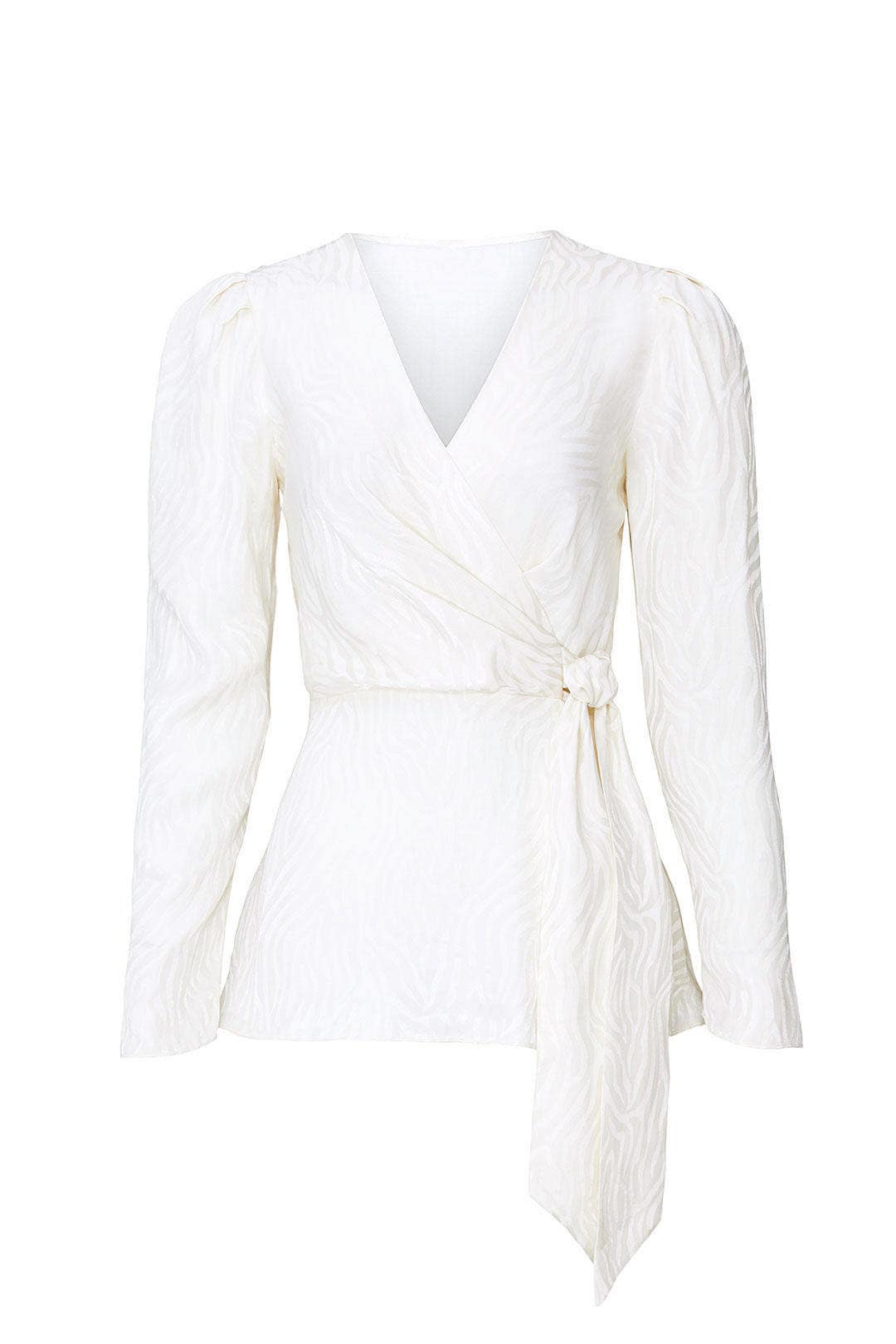 Hannah Wrap Top by Jay Godfrey