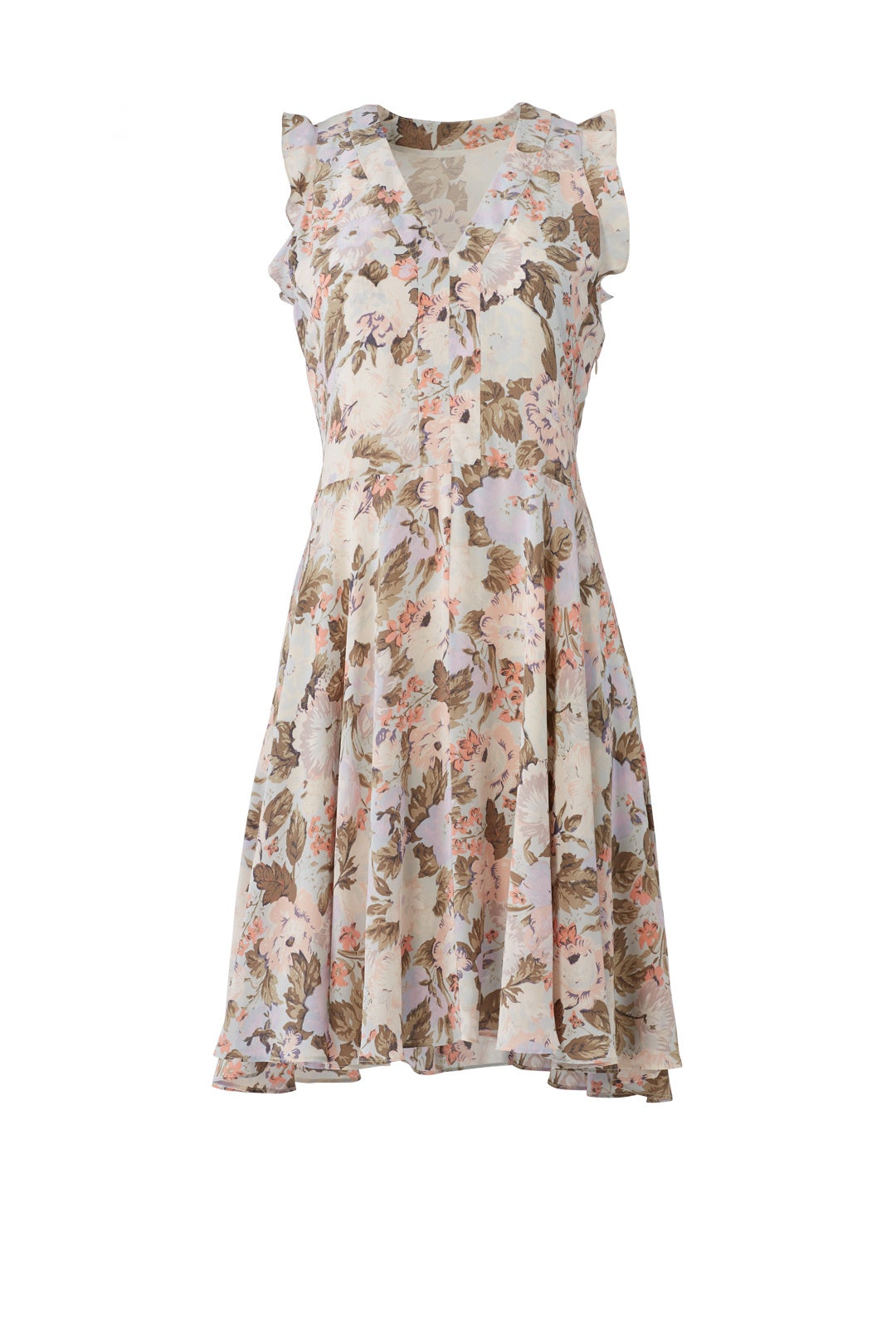 Blue Floral Shift by Rebecca Taylor NYC