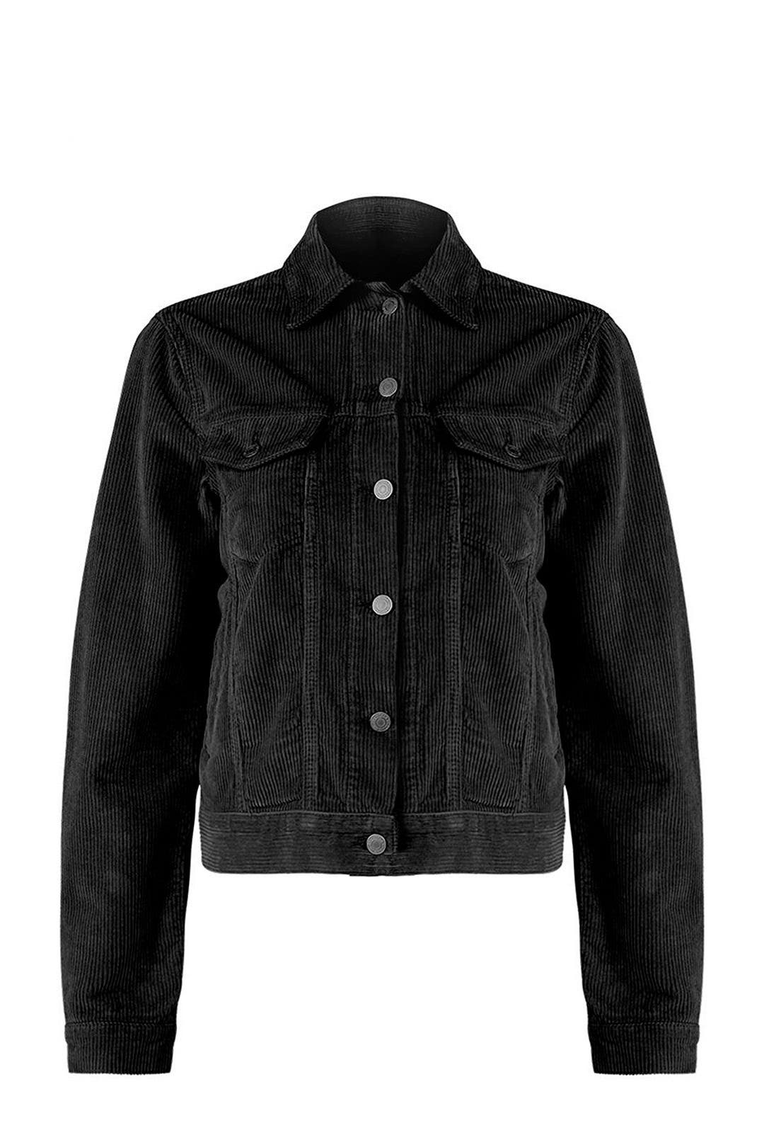 Black Trucker Jacket by The Cords & Co 3