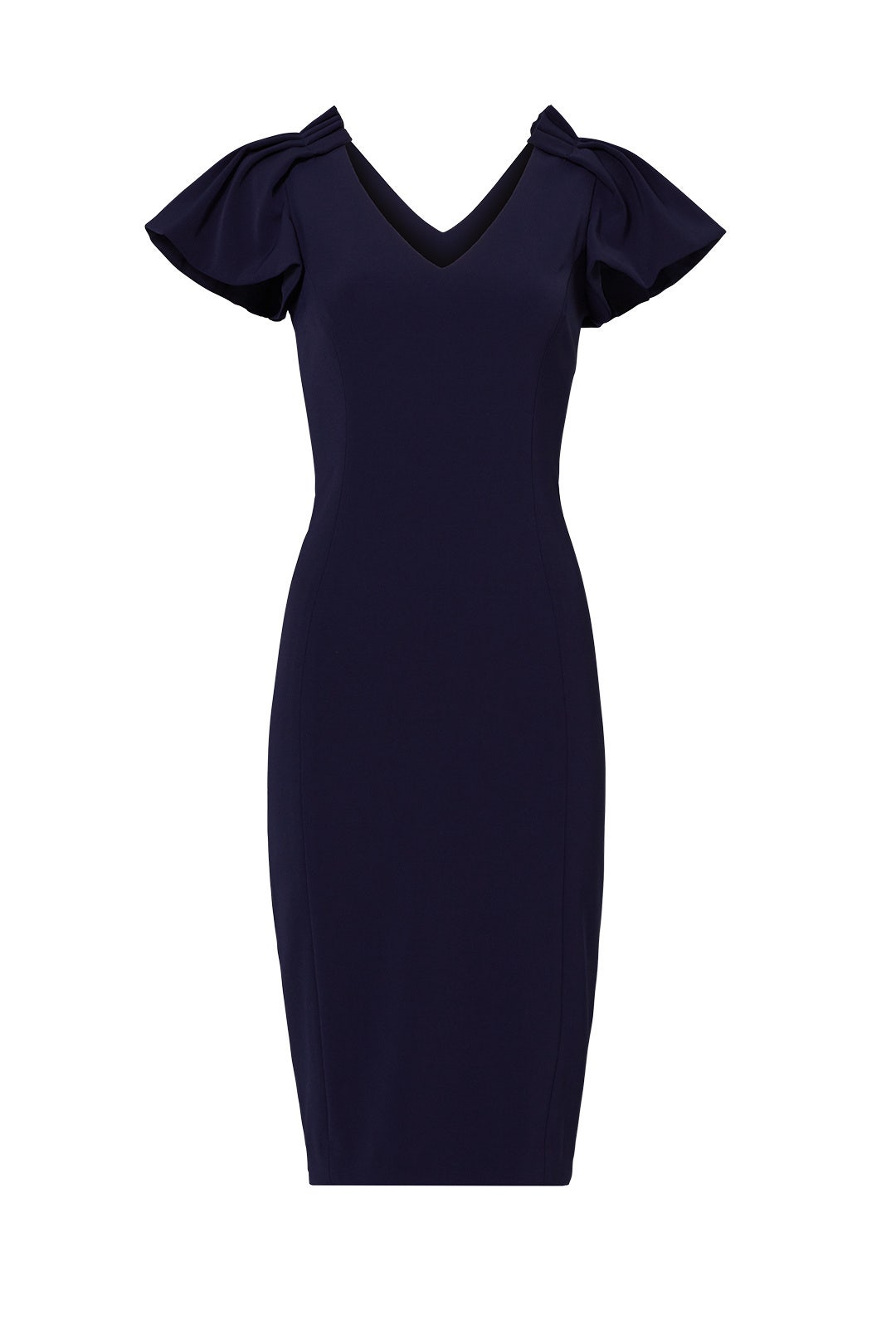 Navy Tulip Shoulder Sheath by Badgley Mischka