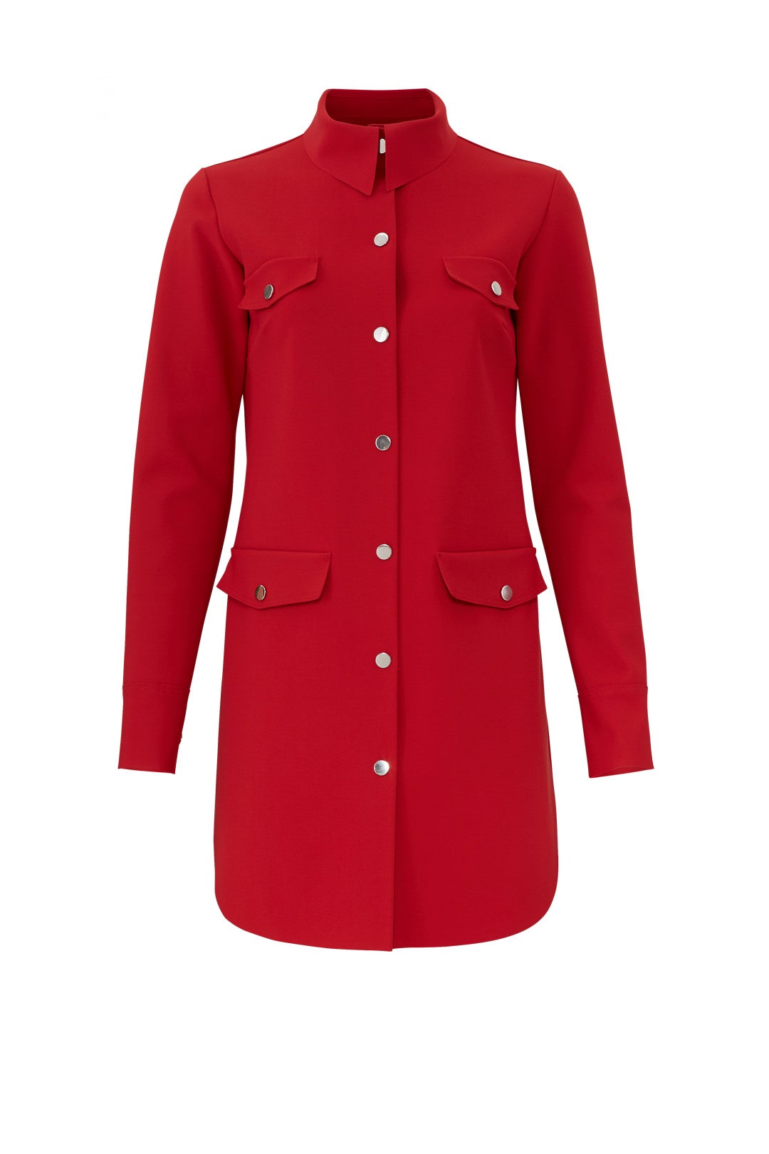 Red Maura Jacket by Chiara Boni La Petite Robe 3