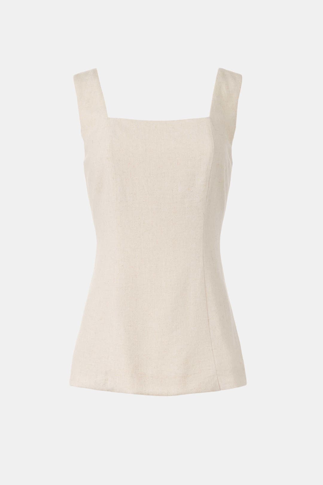 トップス archi Linen no-sleeve square top LINEN NO-SLEEVE SQUARE TOP (AS22-B2) | archi / カットソー