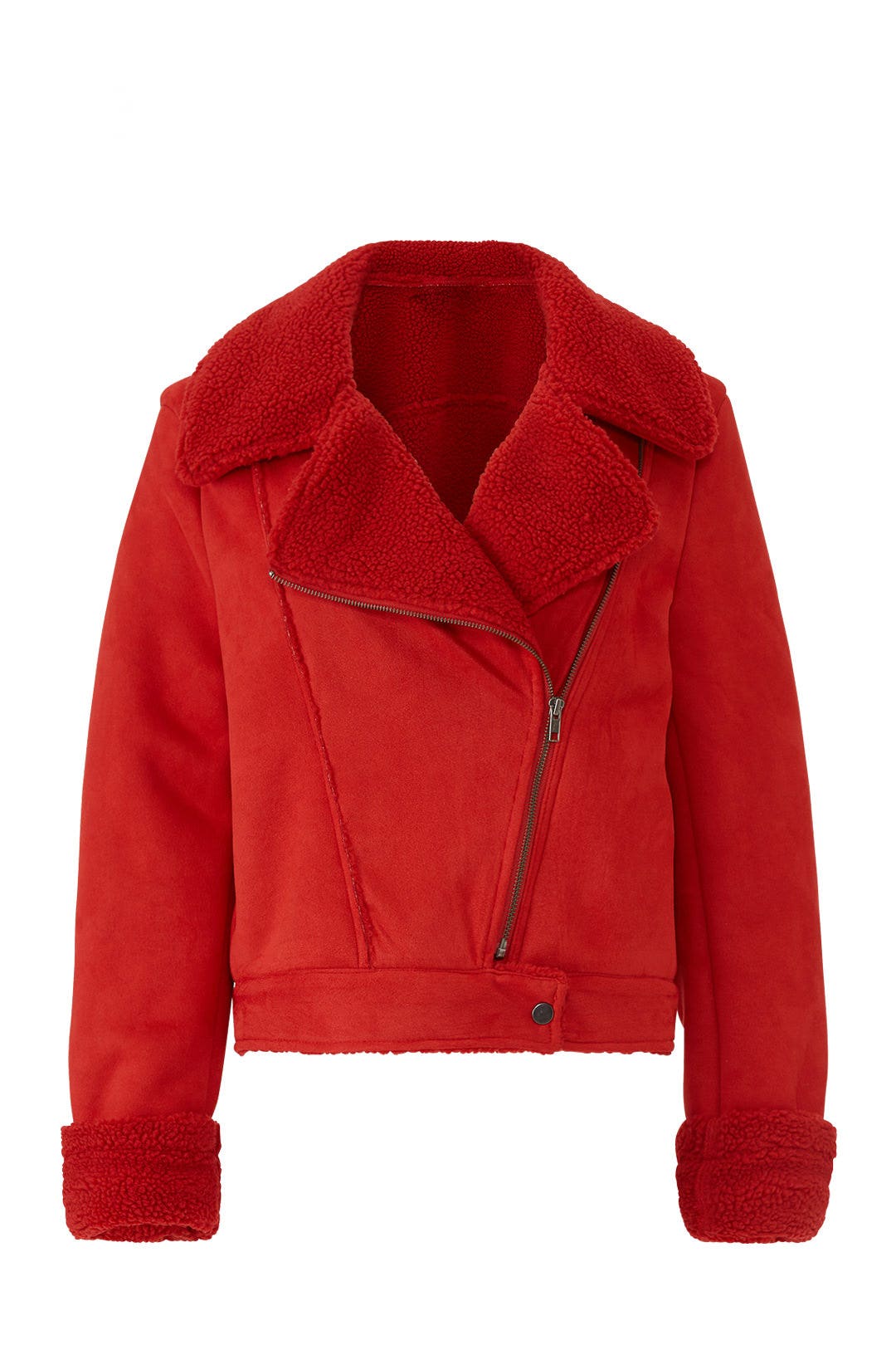 Sometimes Faux Shearling Jacket by The Fifth Label