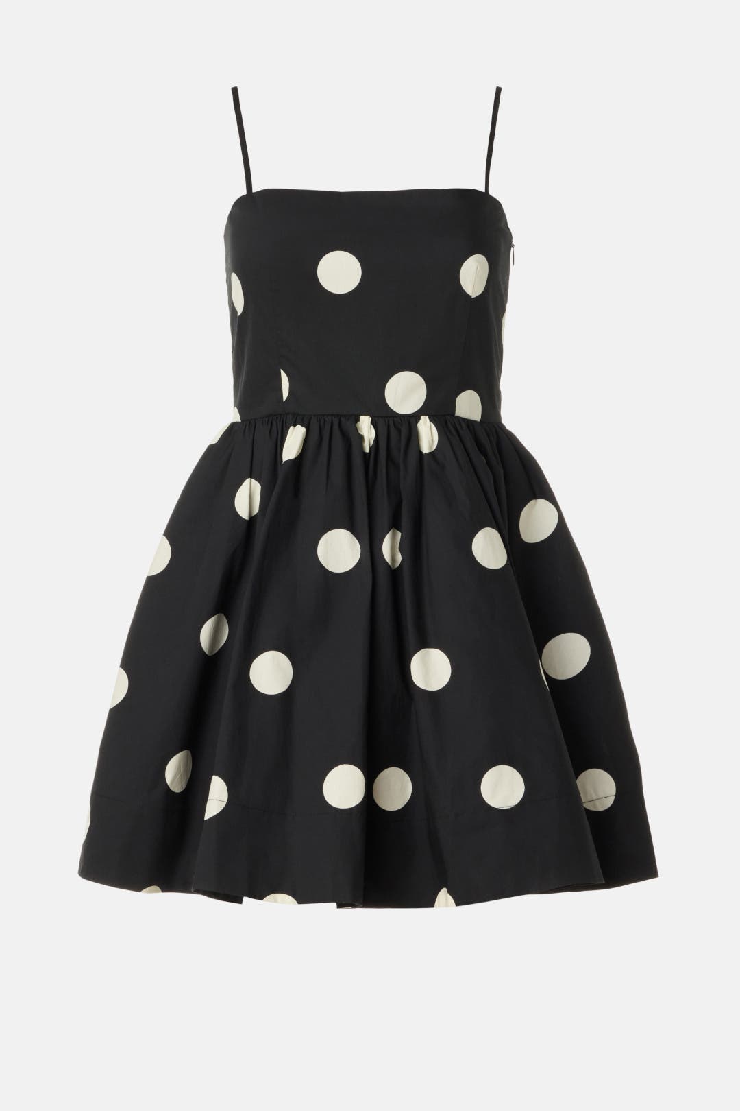 niana ANDRESD flocky dot pants dress　M flocky dot pants dress | ANDRESD