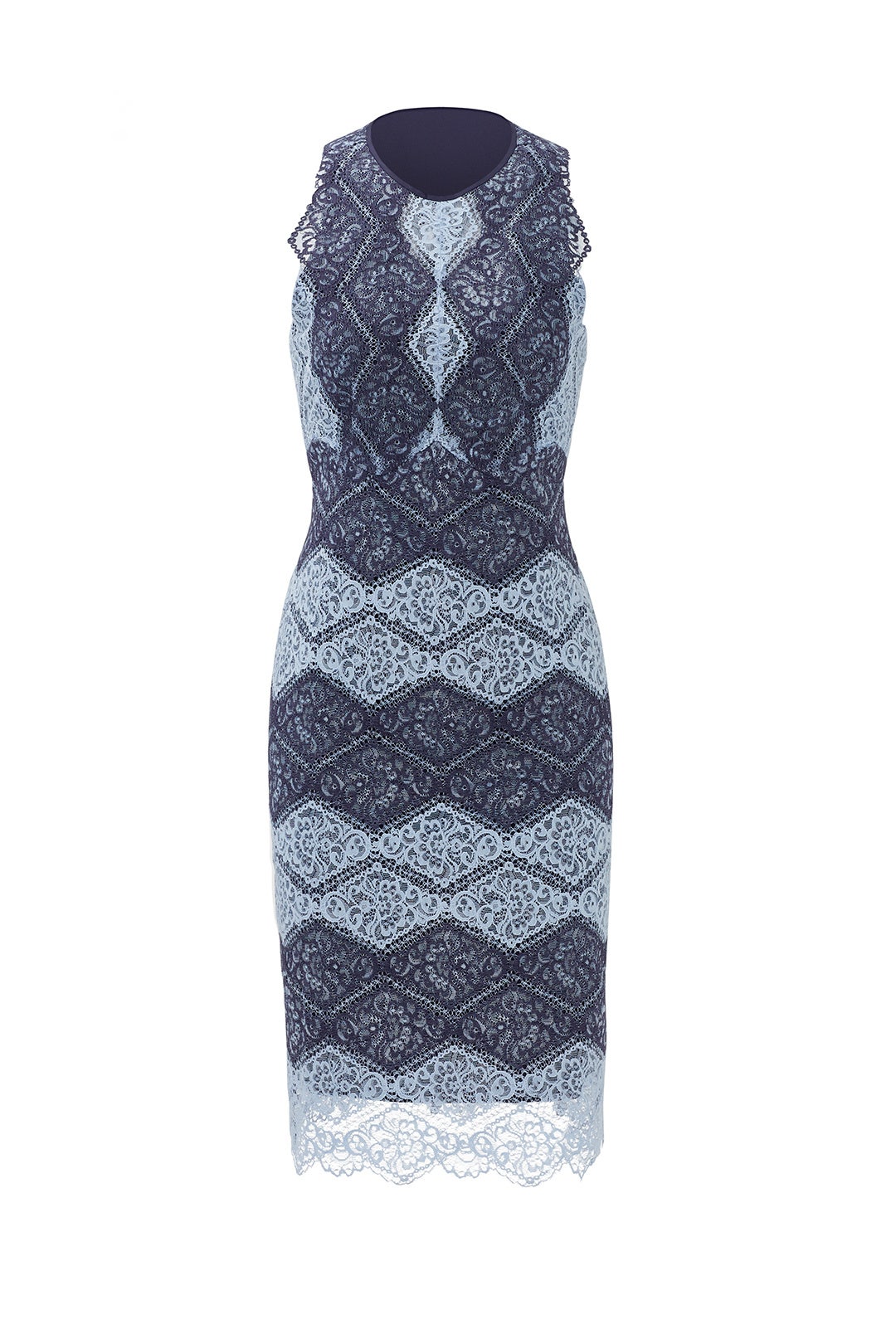 Blue Lace Meredith Sheath by ERIN erin fetherston