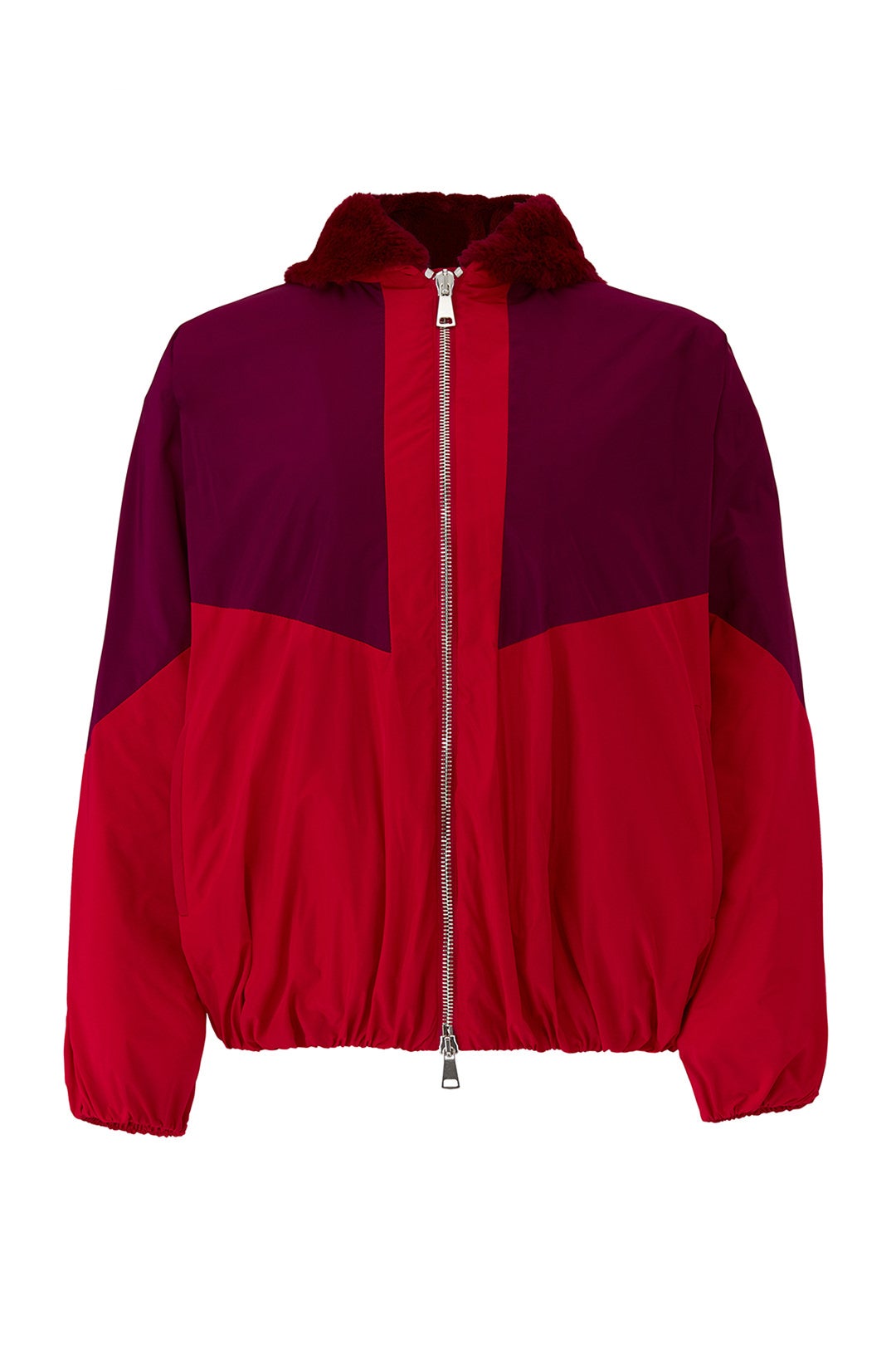 Colorblock Hoodie Jacket by Giamba