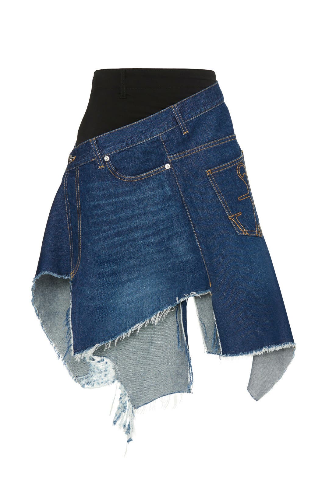 Distressed Hybrid Skirt by JW Anderson | Rent the Runway