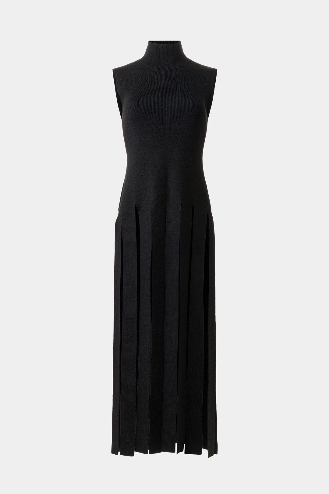 Mock Neck Fringe Sweater by Rosetta Getty x RTR 4