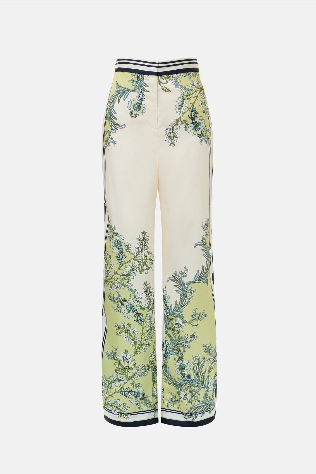 Grigore Floral Print Silk Pants by Veronica Beard